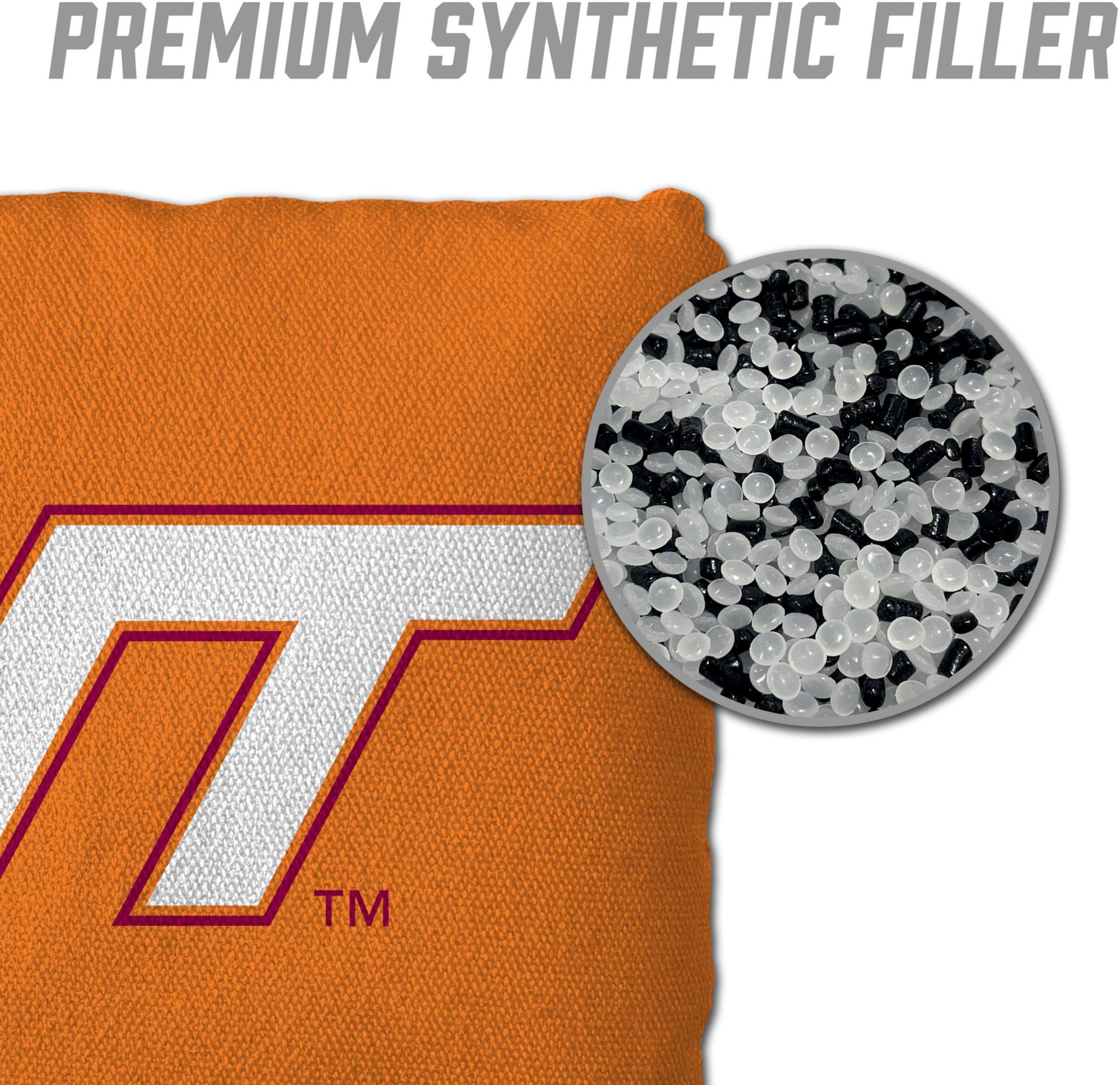 YouTheFan Virginia Tech Hokies Orange 4-Pack Cornhole Bean Bag Set product image