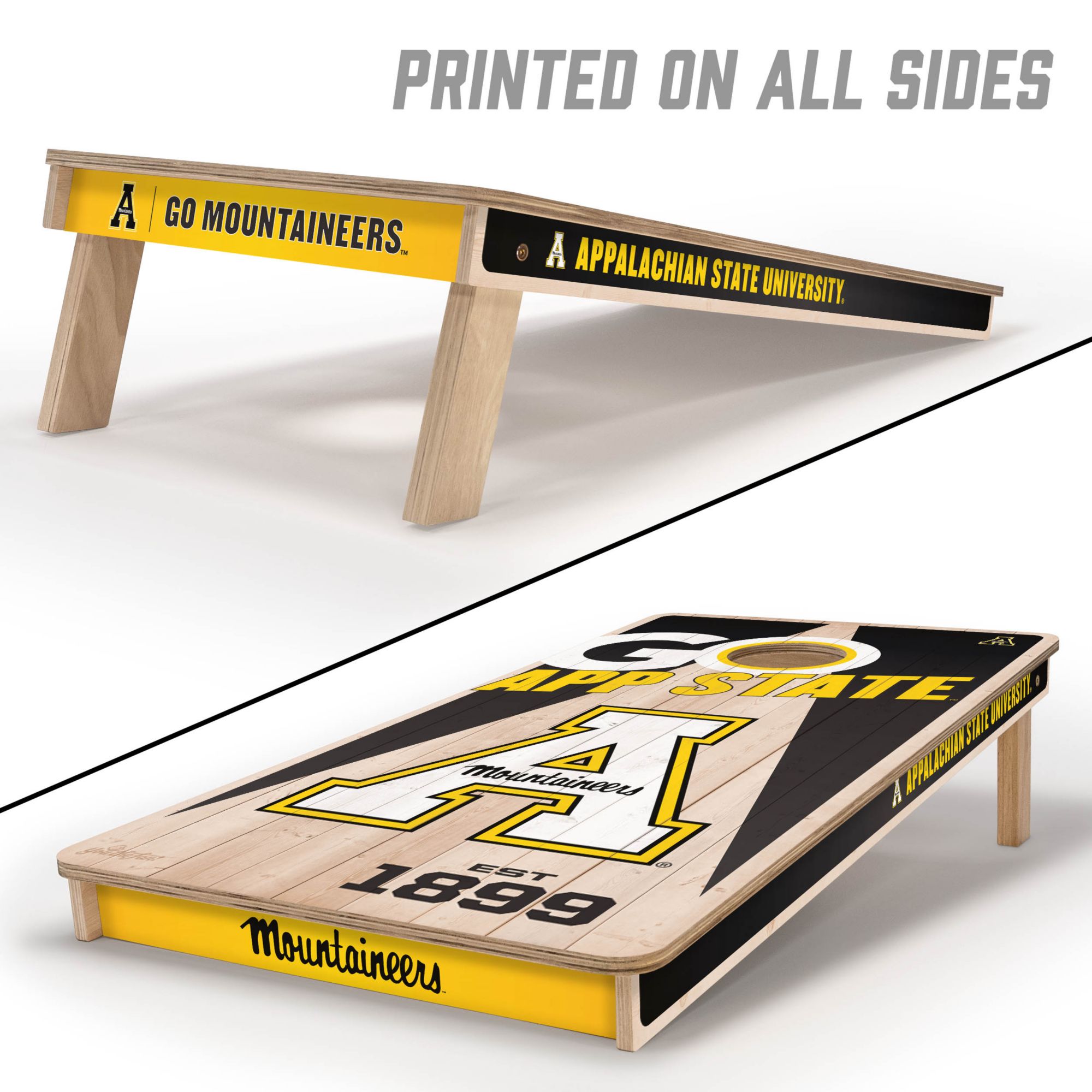 YouTheFan Appalachian State Mountaineers 2' x 4' Cornhole Boards product image