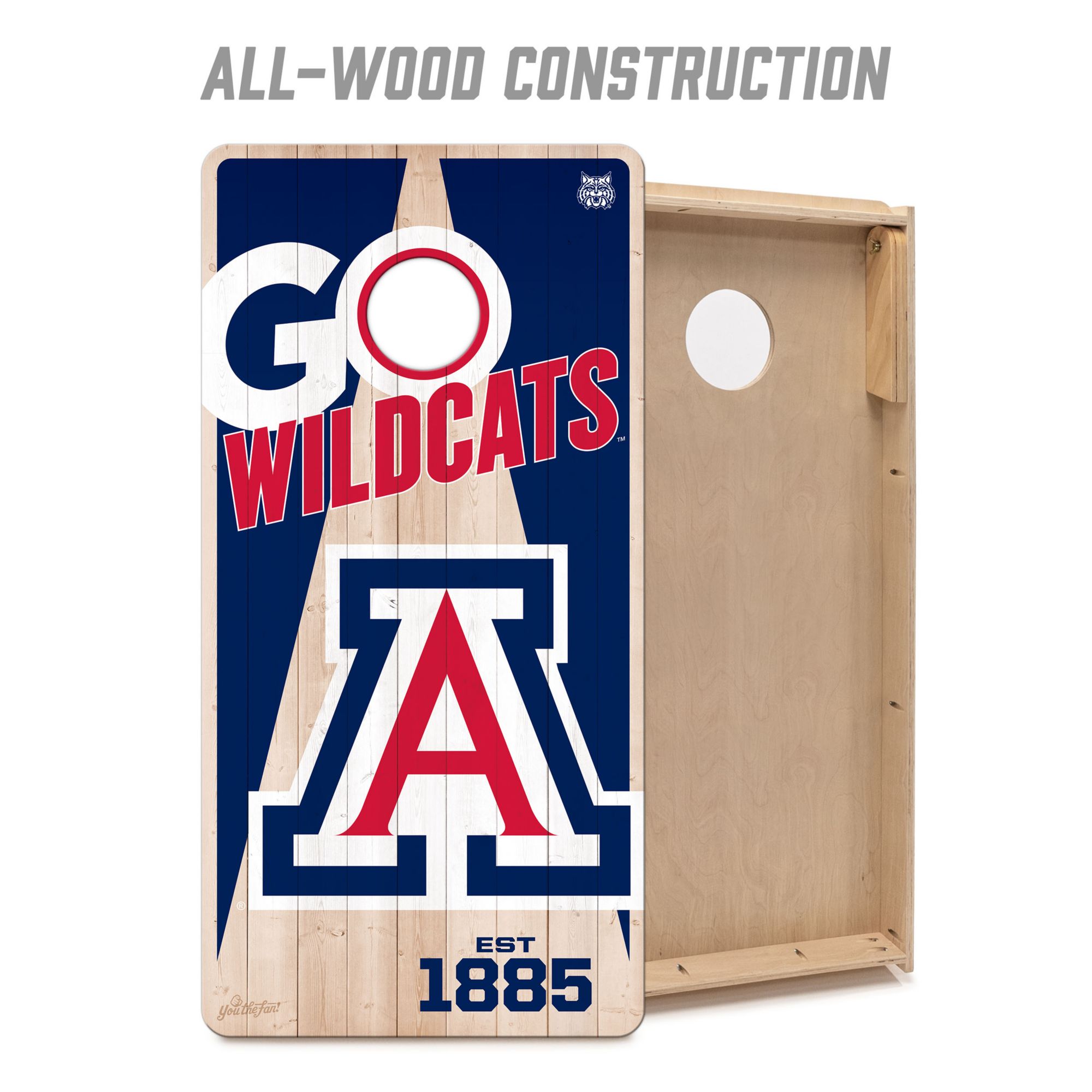 YouTheFan Arizona Wildcats 2' x 4' Cornhole Boards product image