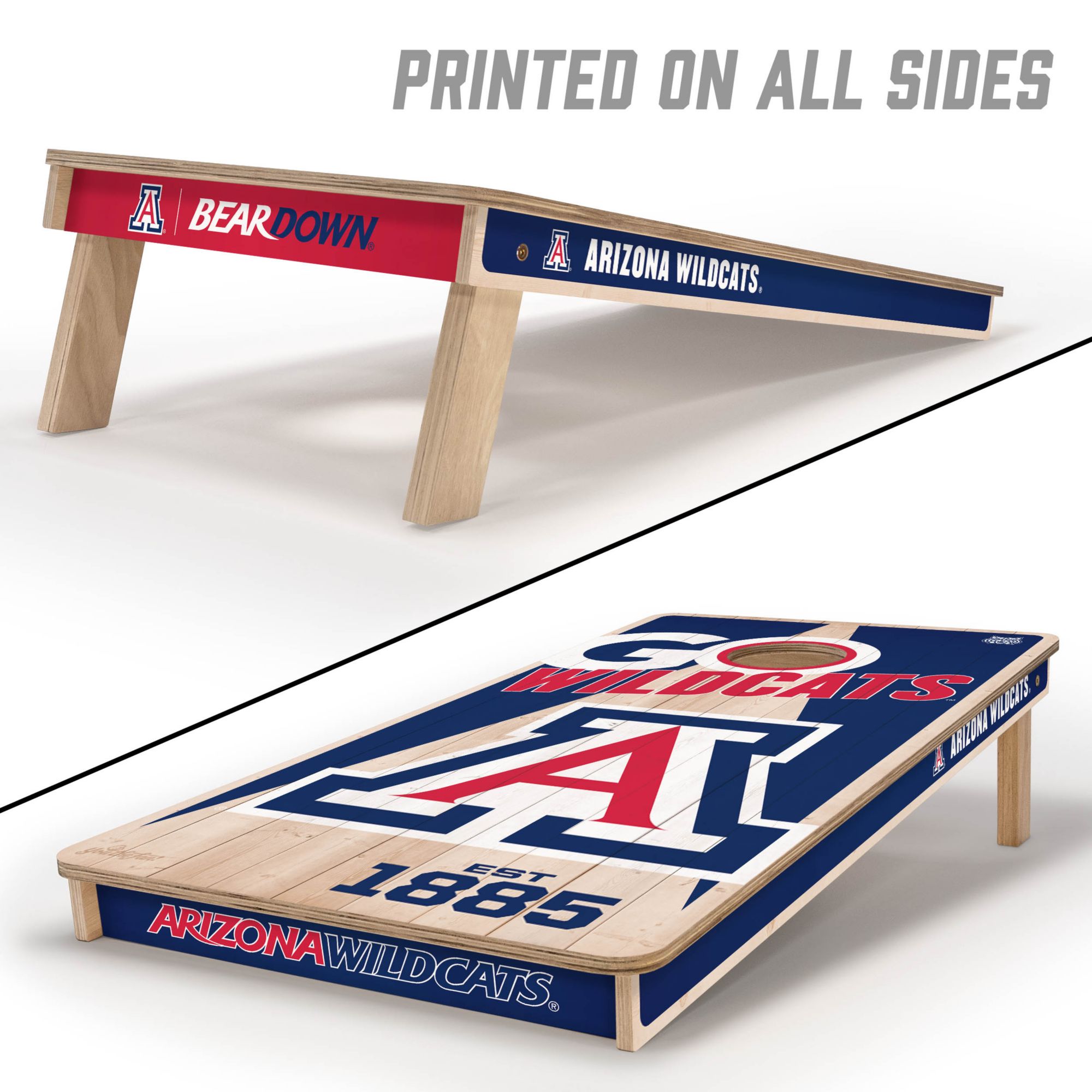 YouTheFan Arizona Wildcats 2' x 4' Cornhole Boards product image