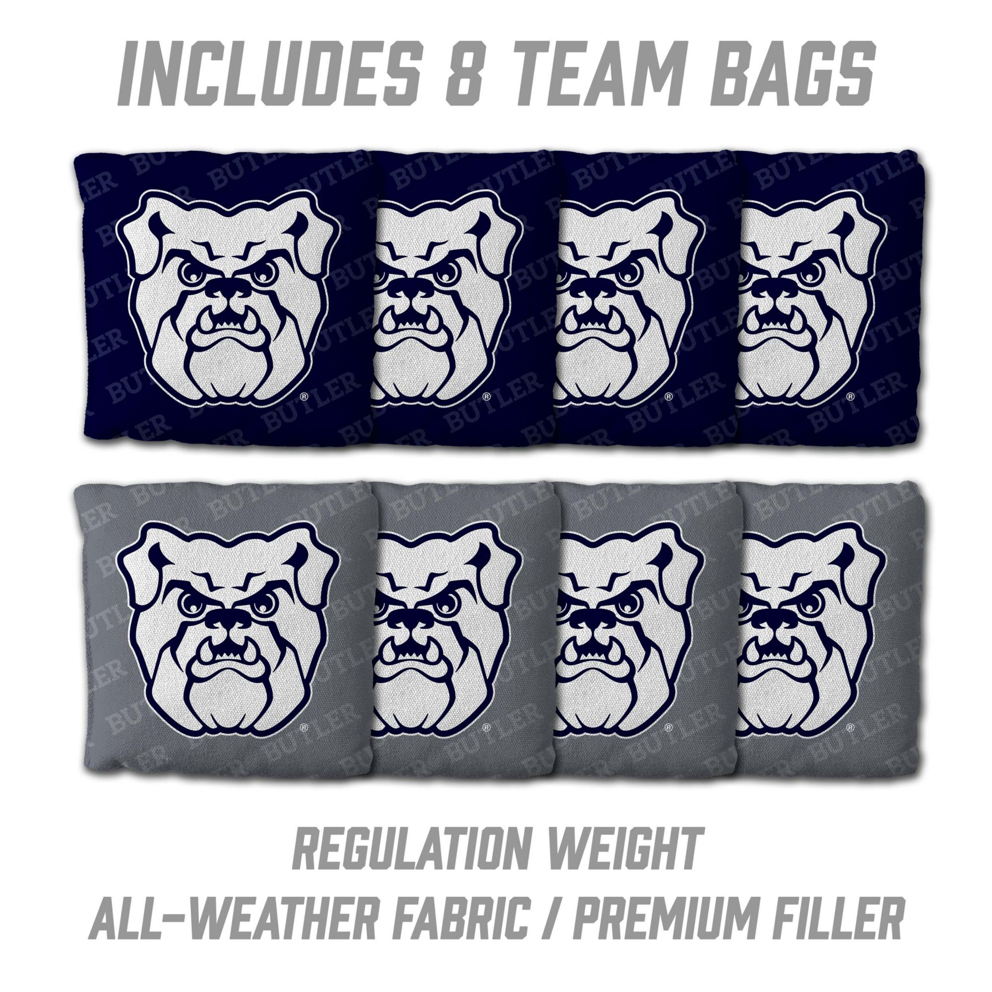 YouTheFan Butler Bulldogs 2' x 4' Cornhole Boards product image