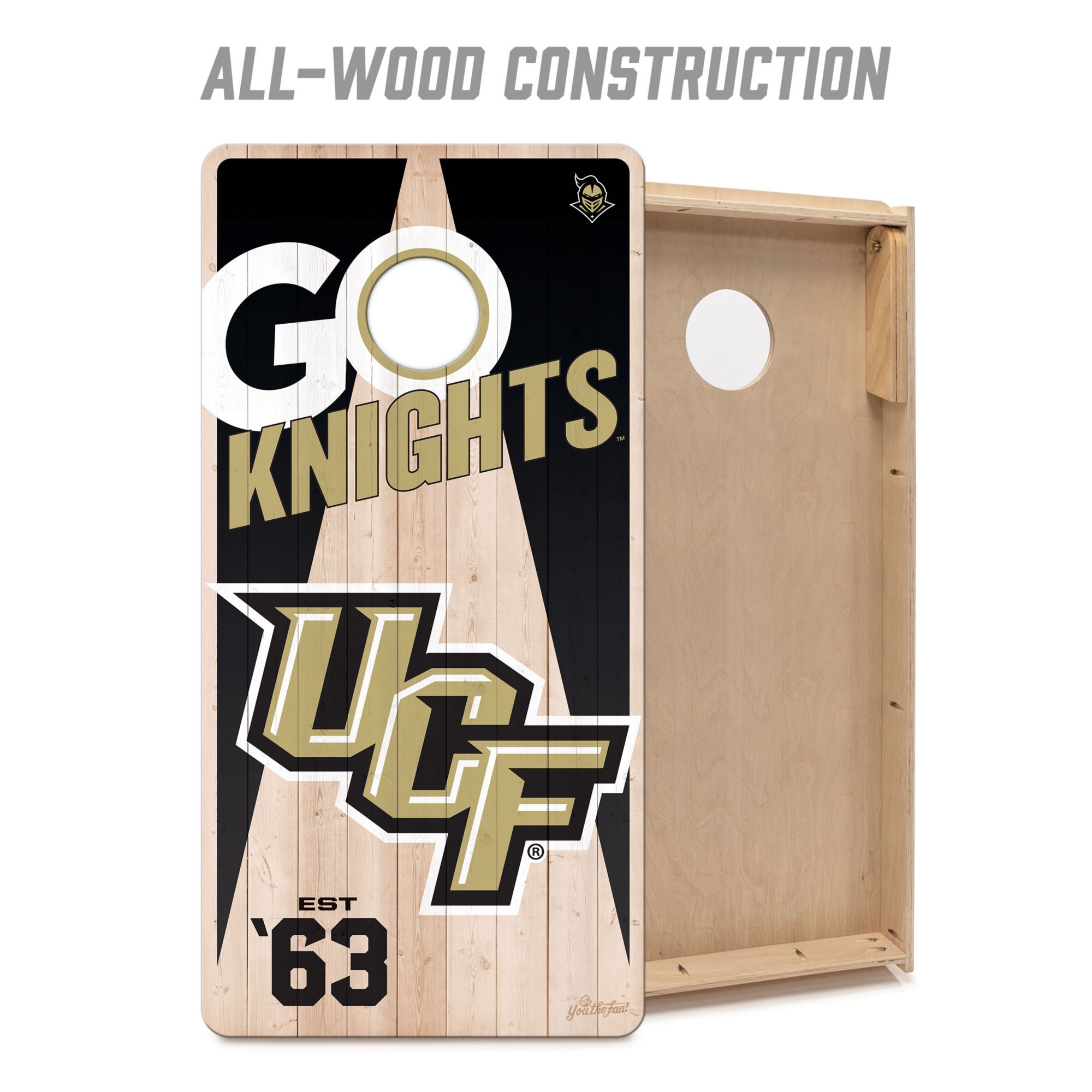 YouTheFan UCF Knights 2' x 4' Cornhole Boards product image