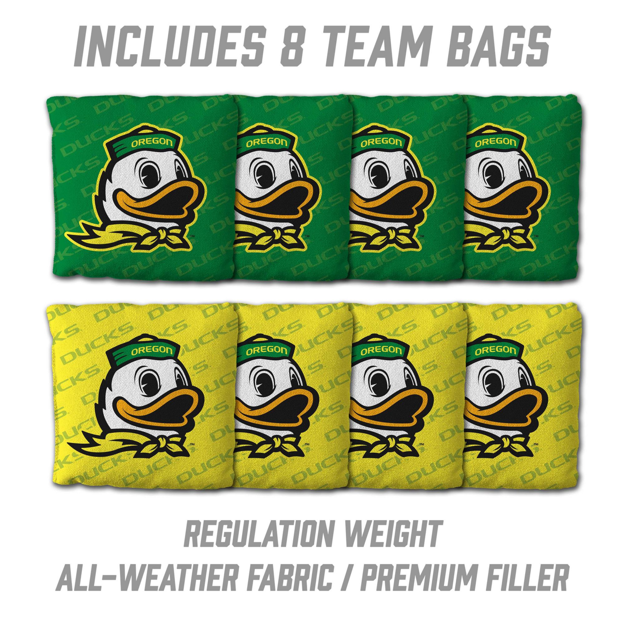 YouTheFan Oregon Ducks 2' x 4' Cornhole Boards product image