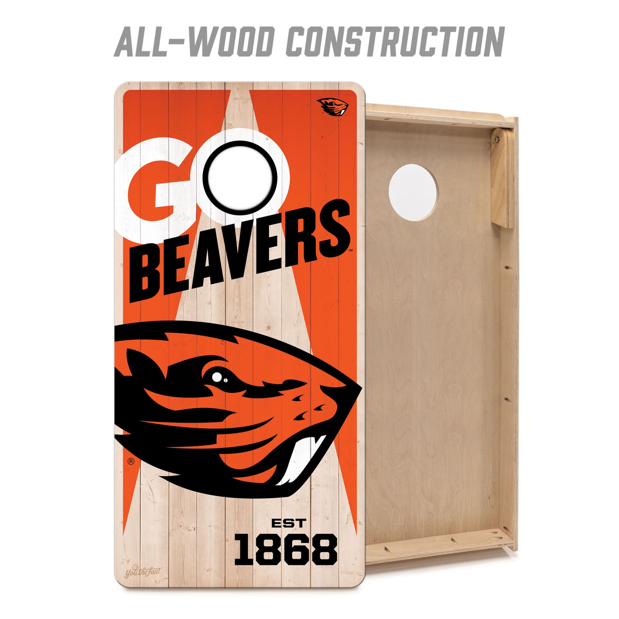 YouTheFan Oregon State Beavers 2' x 4' Cornhole Boards product image