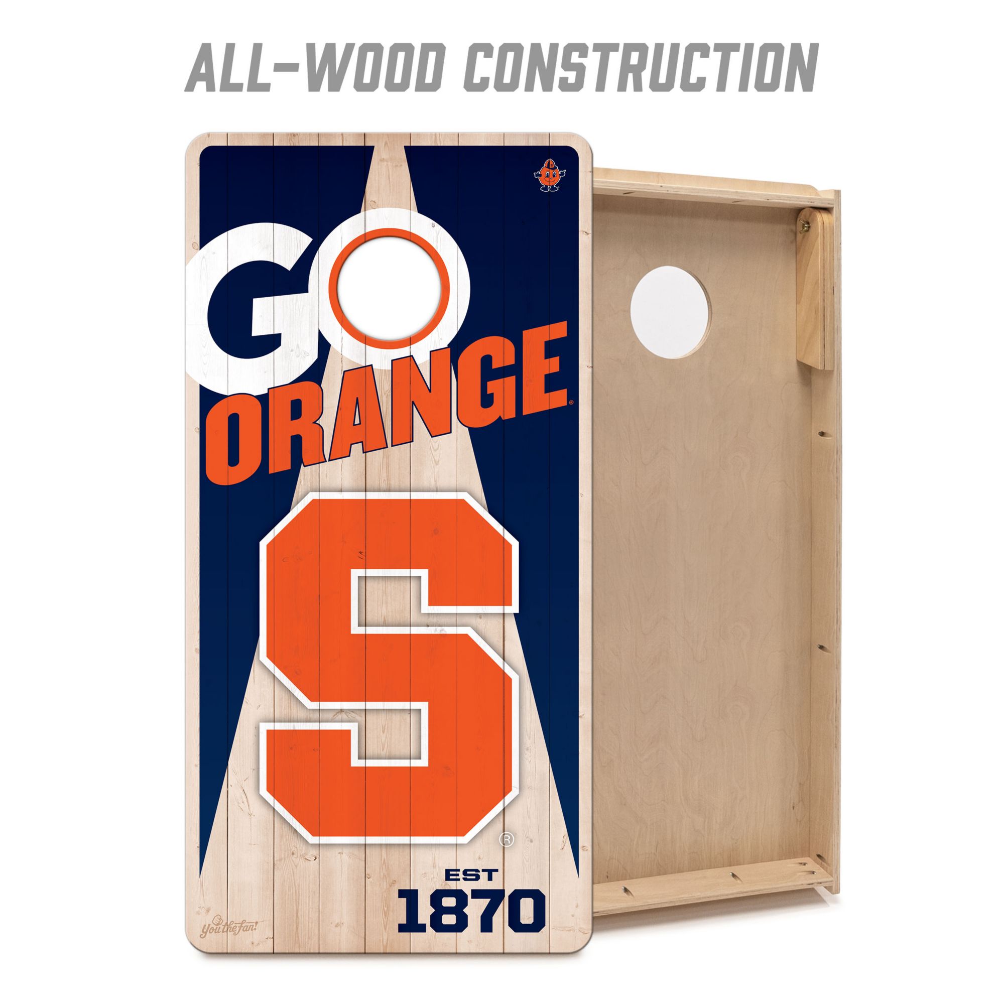 YouTheFan Syracuse Orange 2' x 4' Cornhole Boards product image