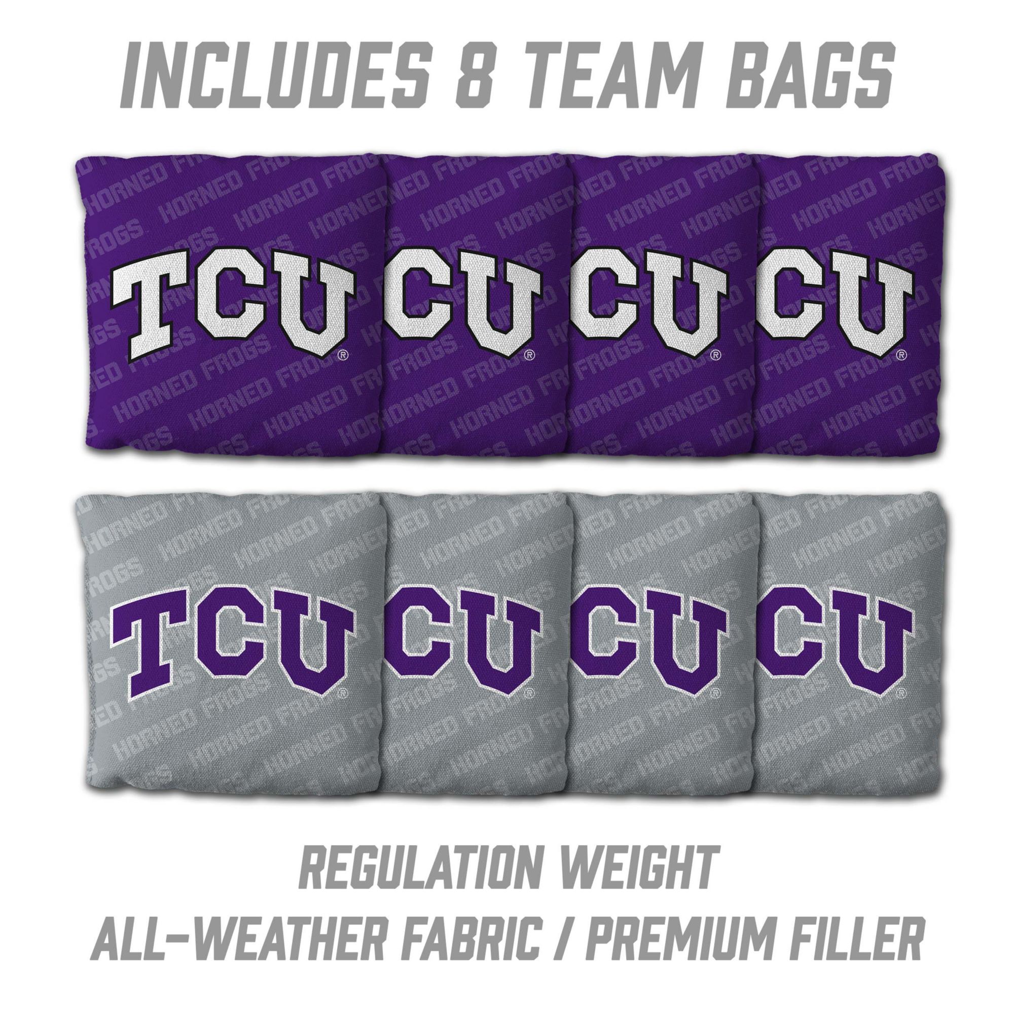 YouTheFan TCU Horned Frogs 2' x 4' Cornhole Boards product image