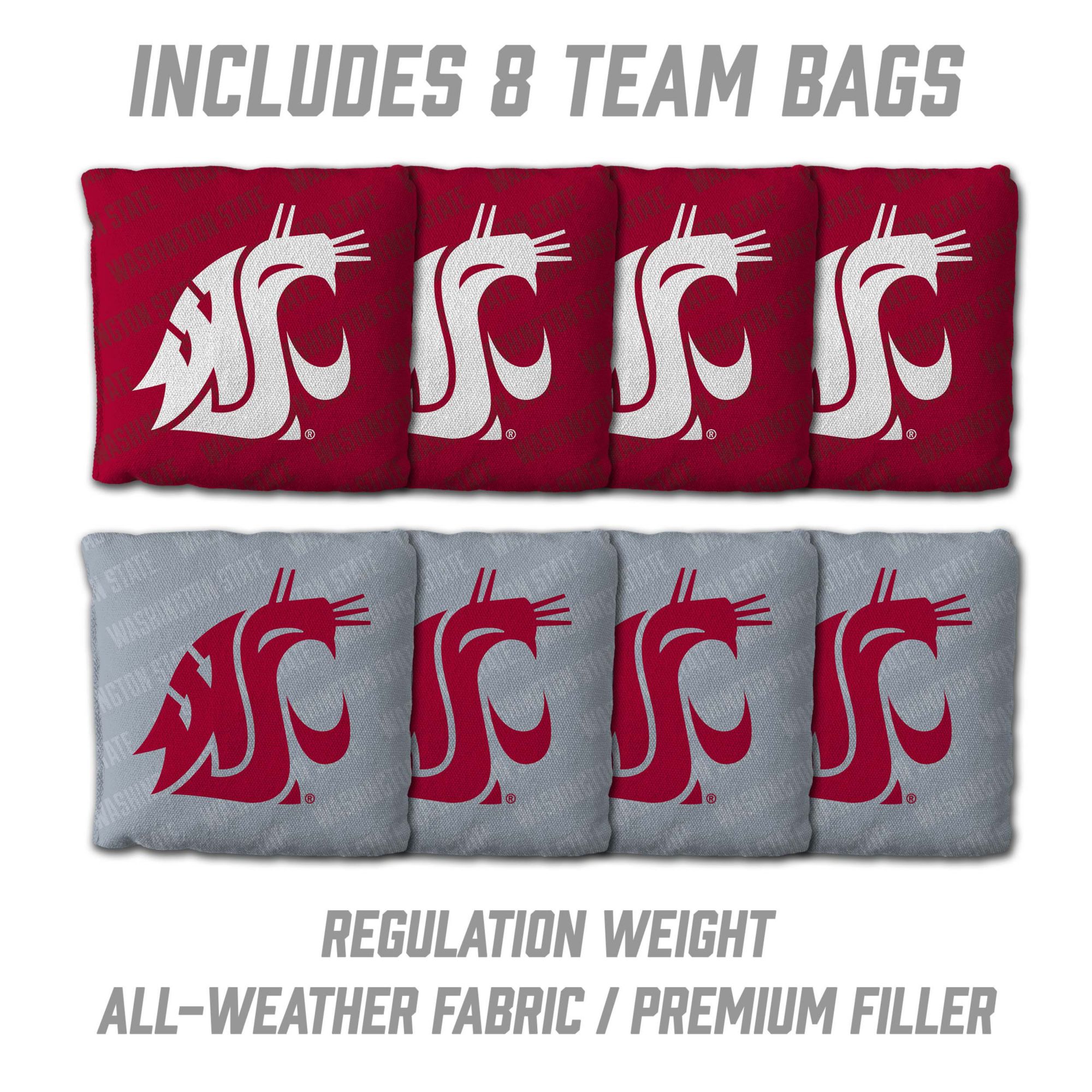 YouTheFan Washington State Cougars 2' x 4' Cornhole Boards product image