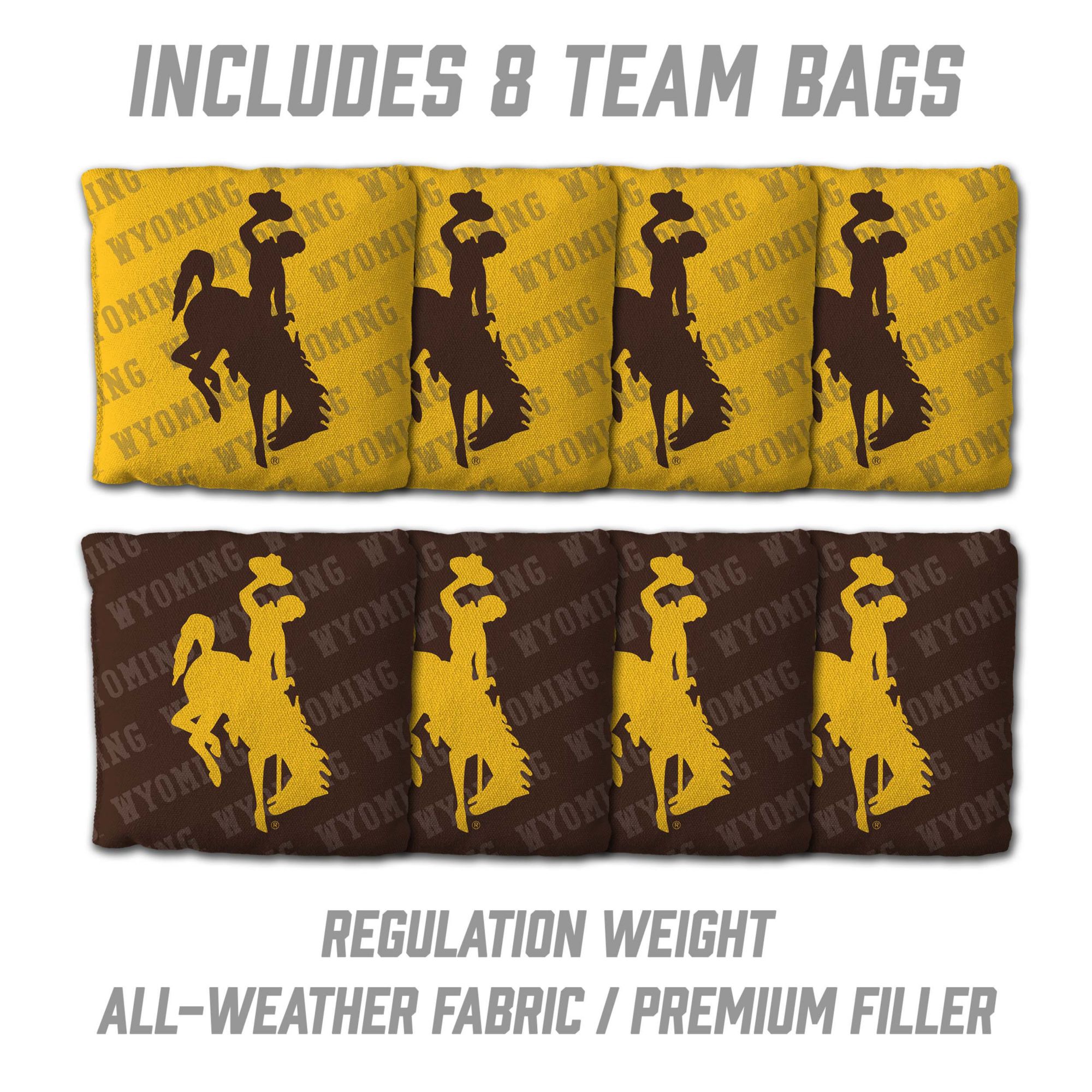 YouTheFan Wyoming Cowboys 2' x 4' Cornhole Boards product image