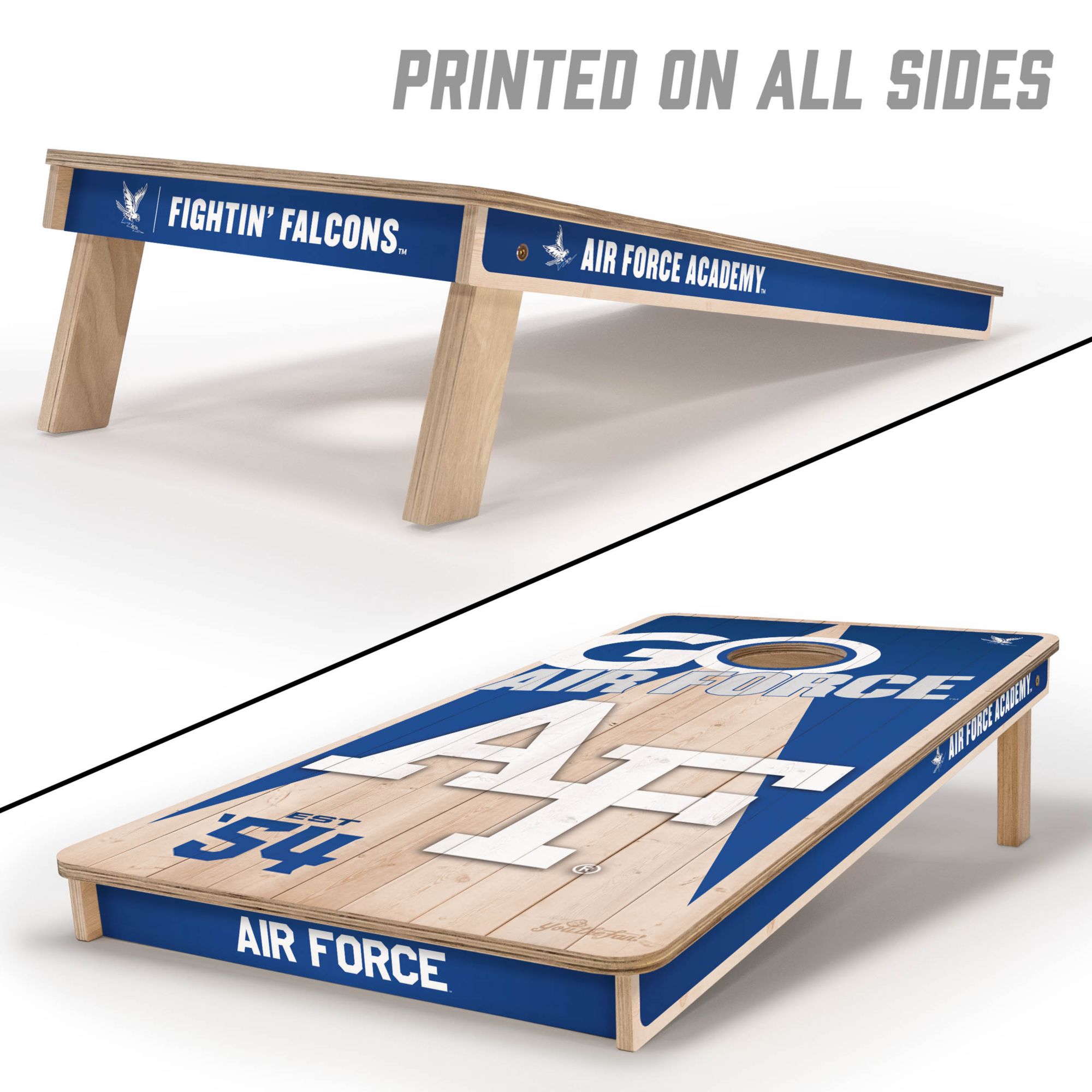 YouTheFan Air Force Falcons 2' x 4' Cornhole Boards product image