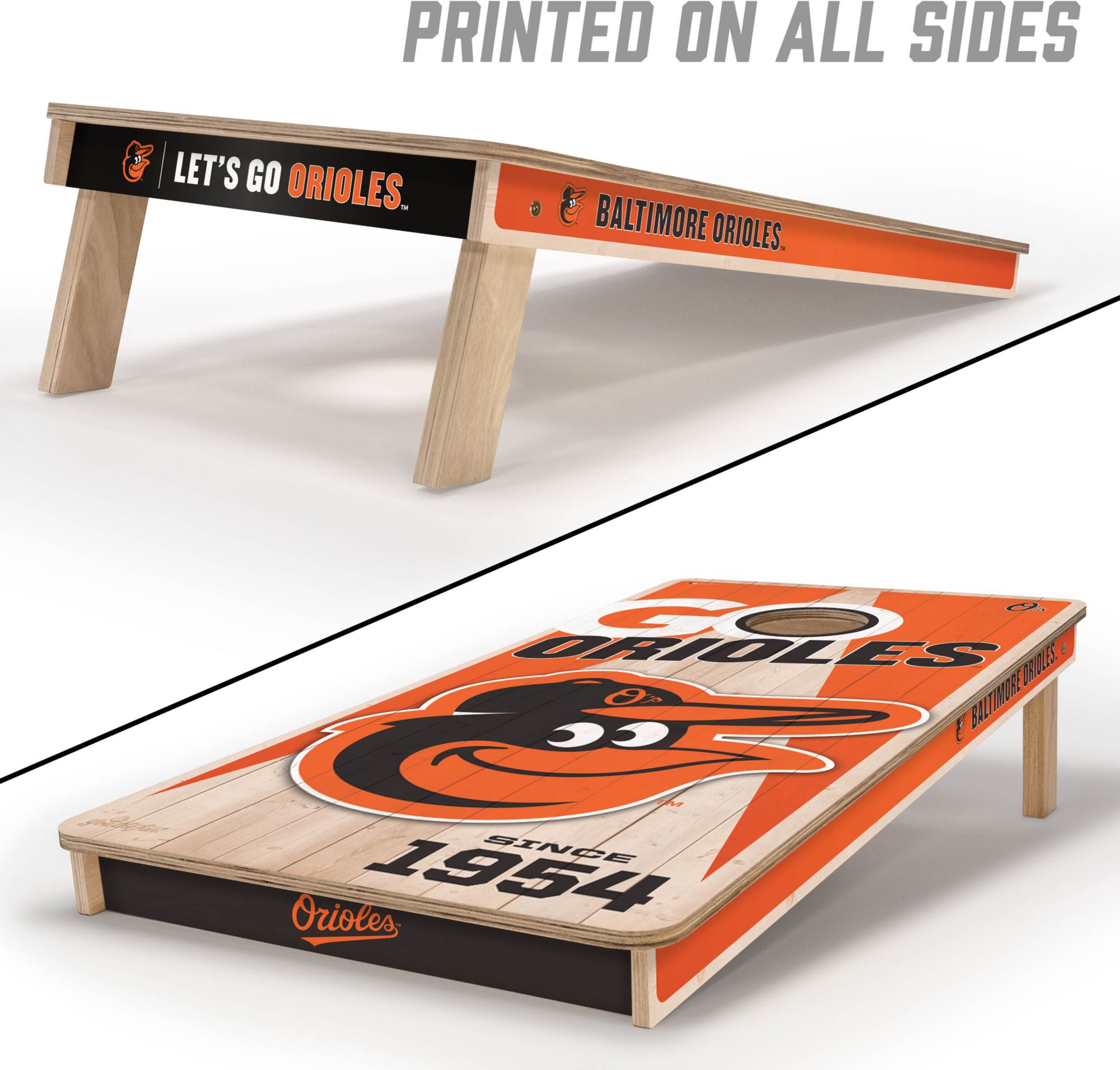 YouTheFan Baltimore Orioles 2' x 4' Cornhole Boards product image
