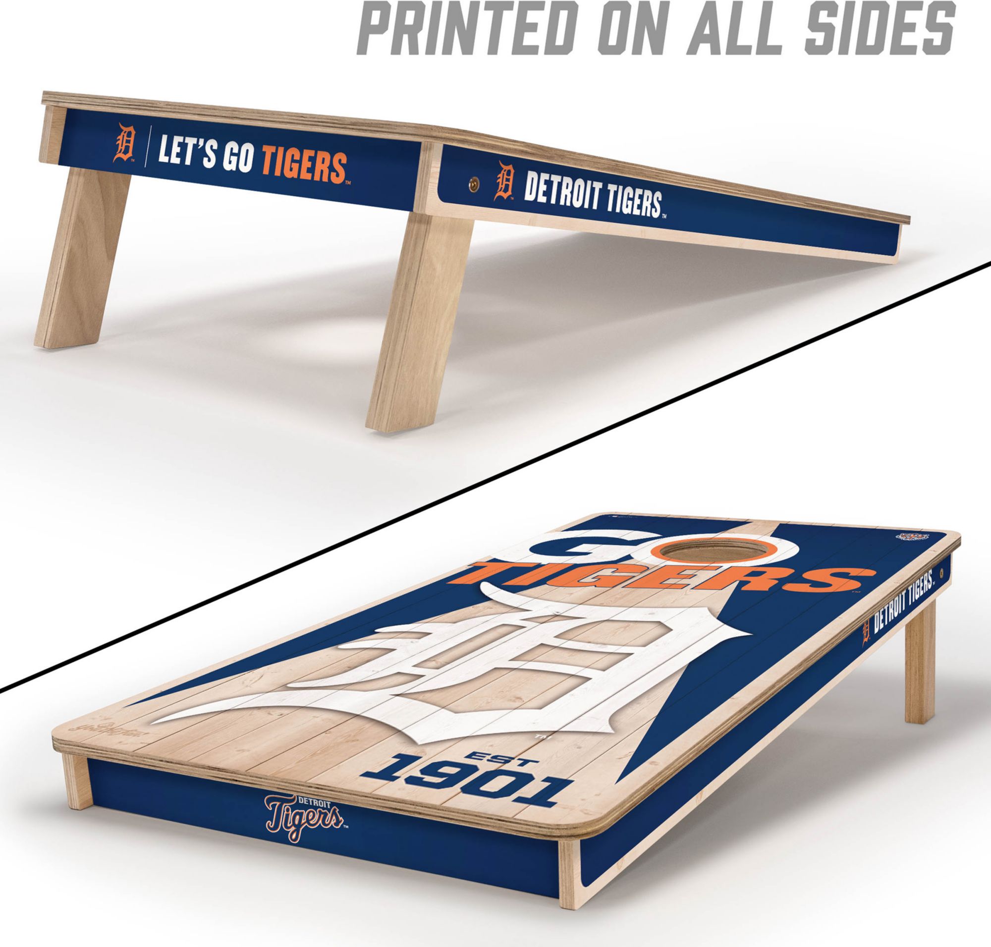 YouTheFan Detroit Tigers 2' x 4' Cornhole Boards product image
