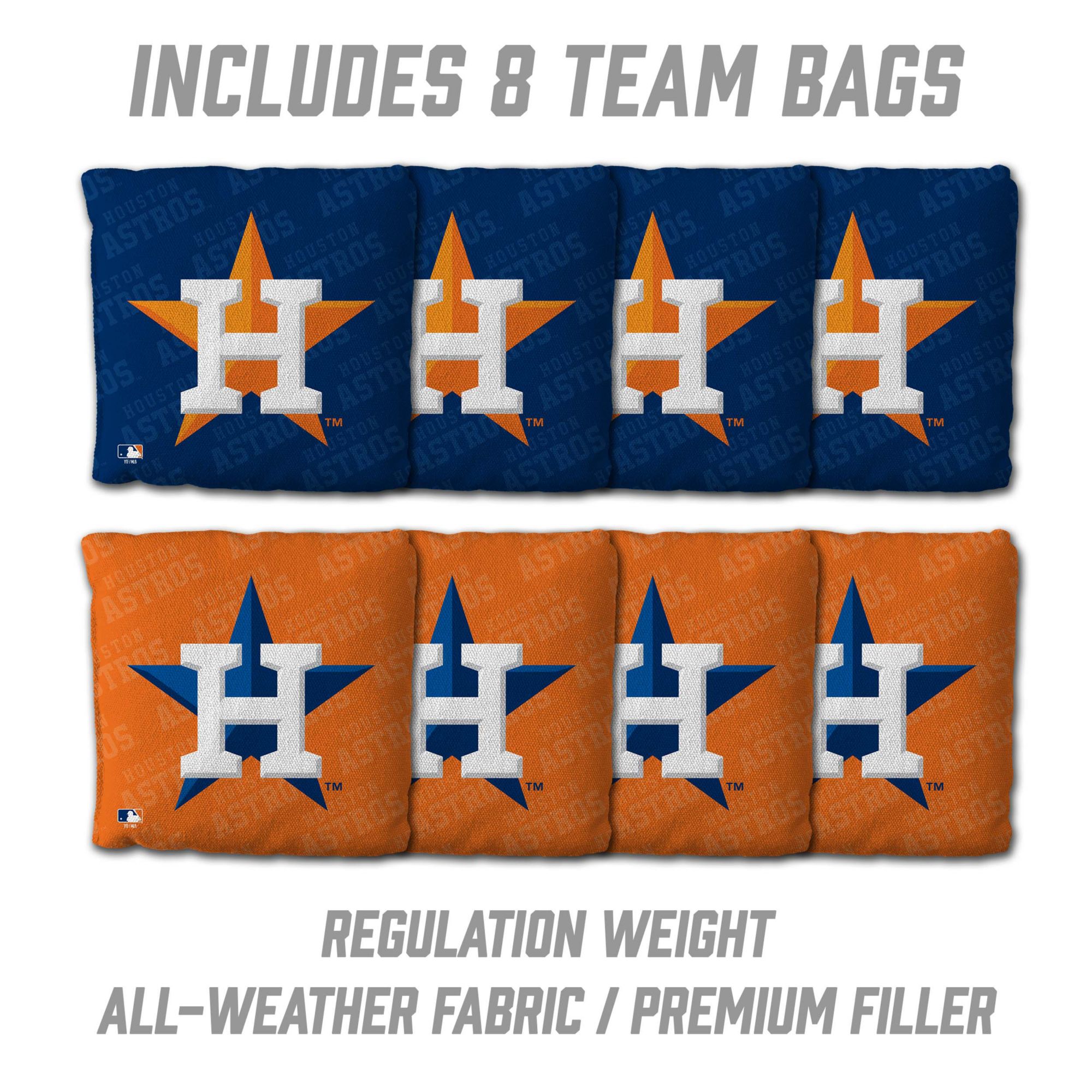 YouTheFan Houston Astros 2' x 4' Cornhole Boards product image