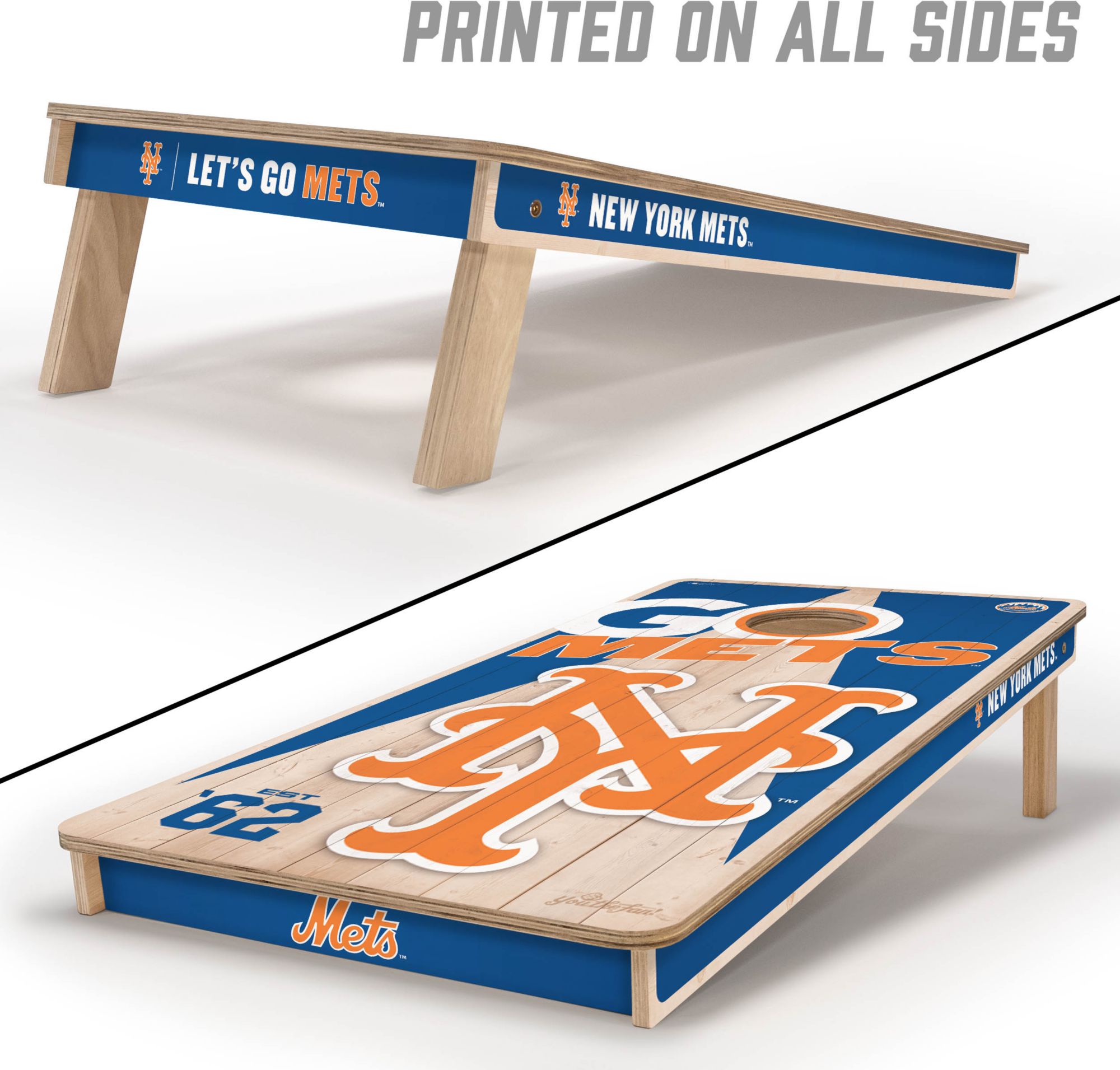 YouTheFan New York Mets 2' x 4' Cornhole Boards product image