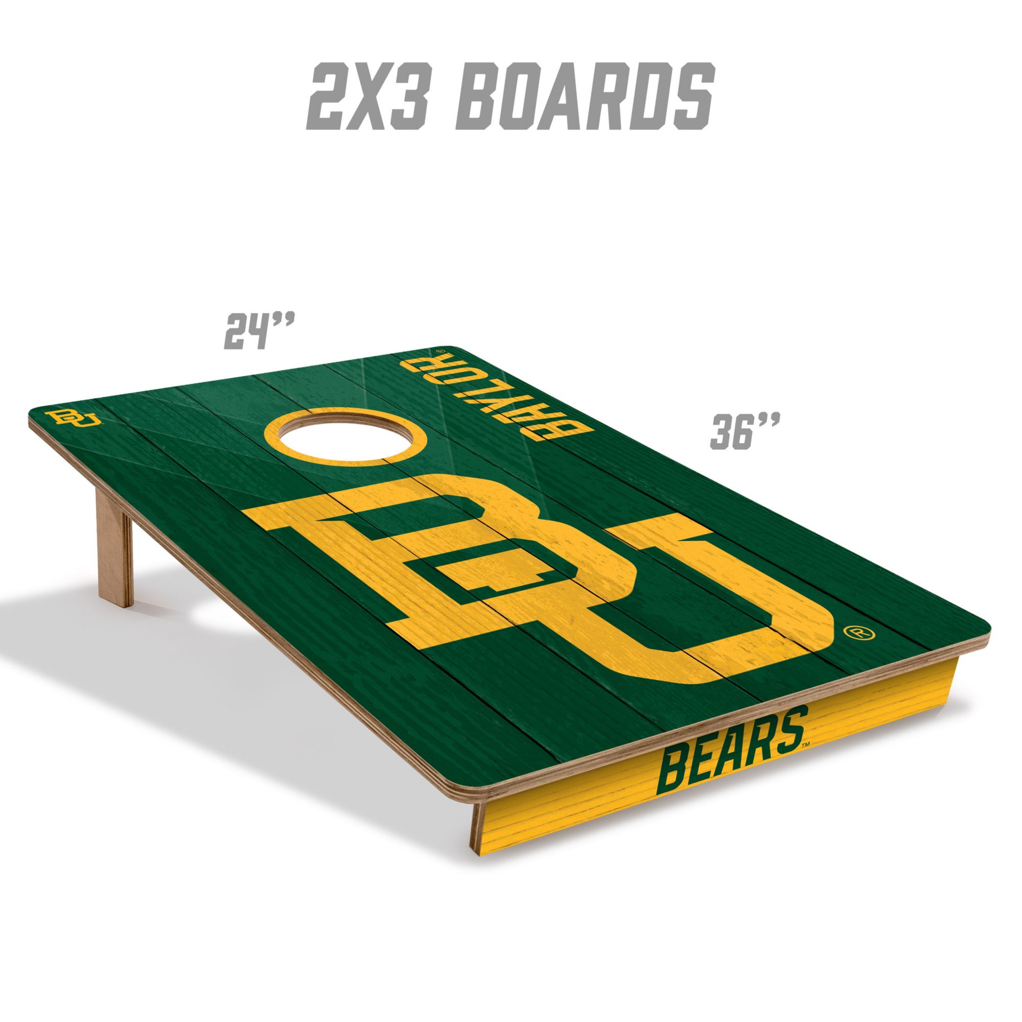 YouTheFan Baylor Bears 2' x 3' Cornhole Boards product image