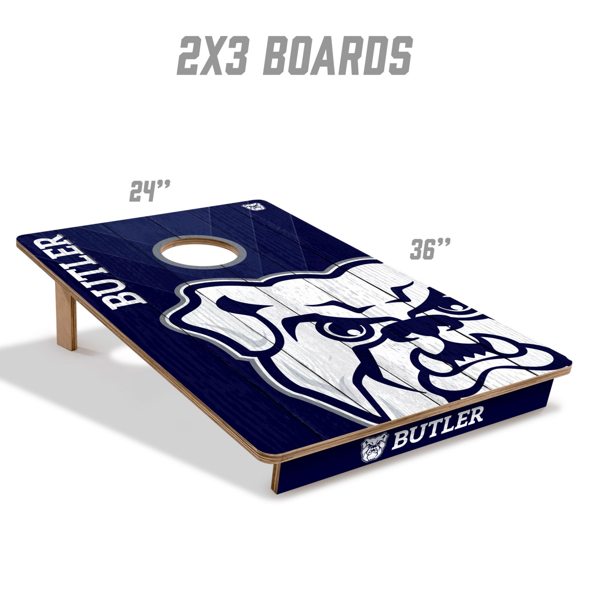 YouTheFan Butler Bulldogs 2' x 3' Cornhole Boards product image