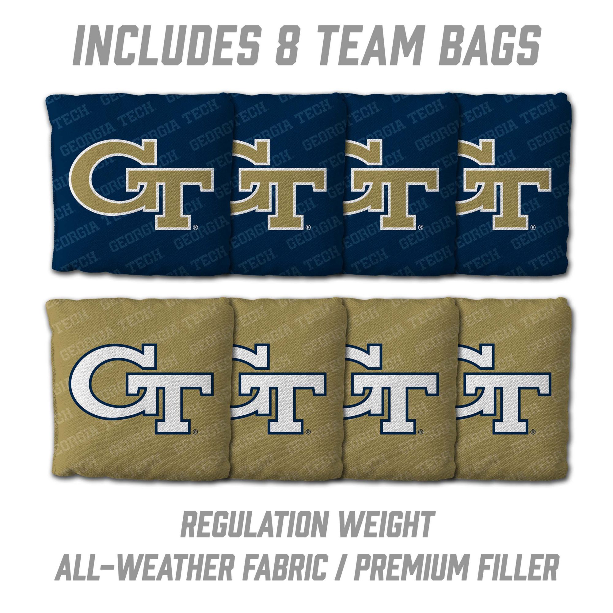 YouTheFan Georgia Tech Yellow Jackets 2' x 3' Cornhole Boards product image