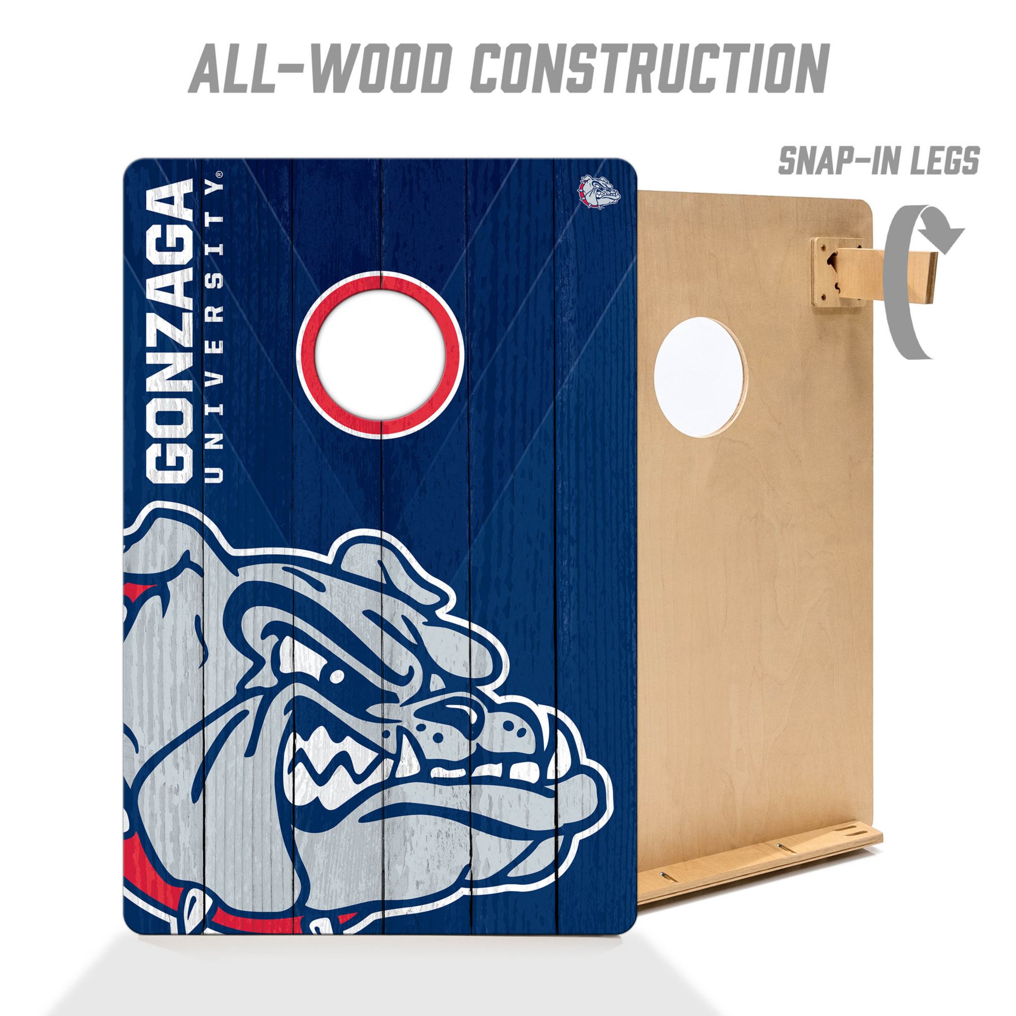 YouTheFan Gonzaga Bulldogs 2' x 3' Cornhole Boards product image