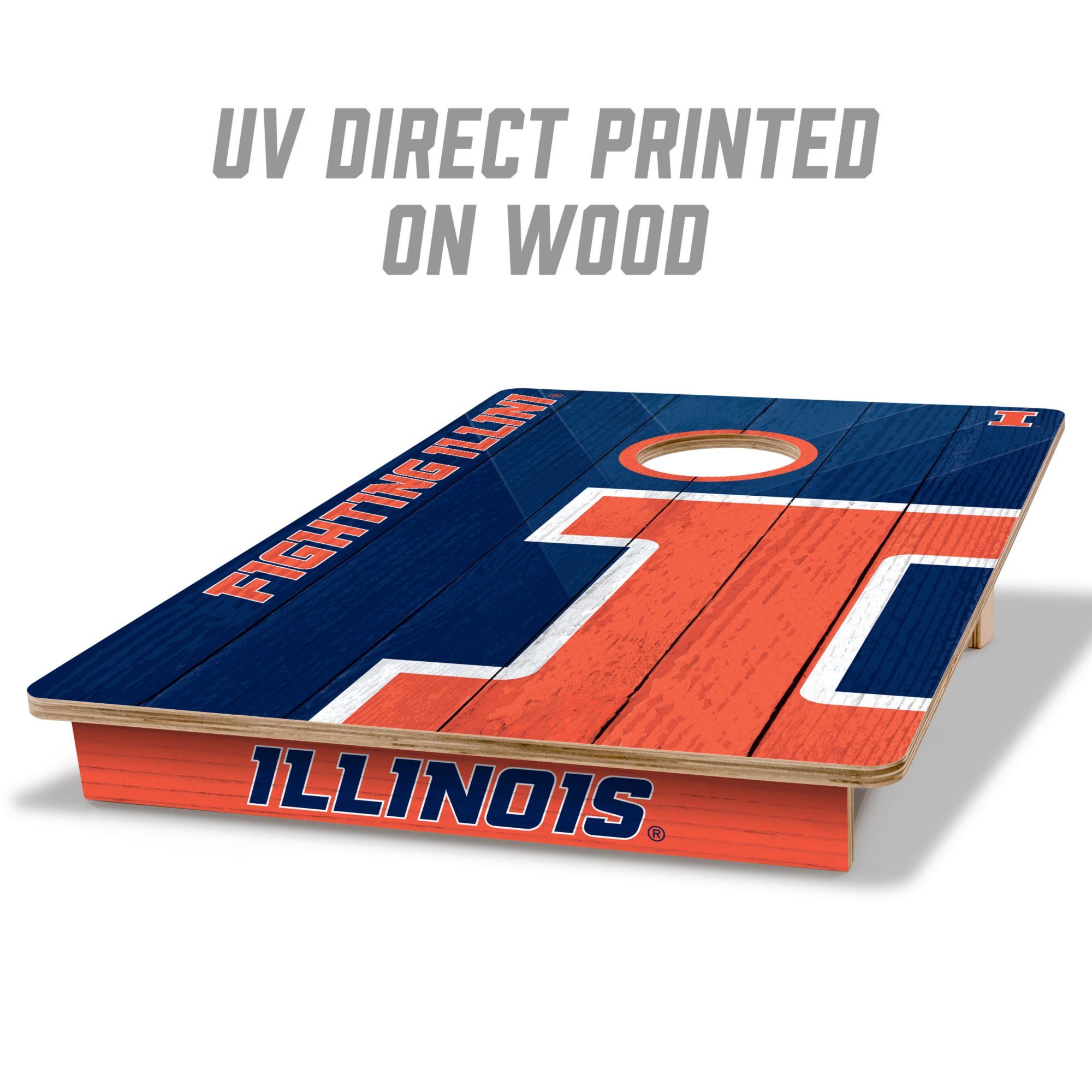 YouTheFan Illinois Fighting Illini 2' x 3' Cornhole Boards product image