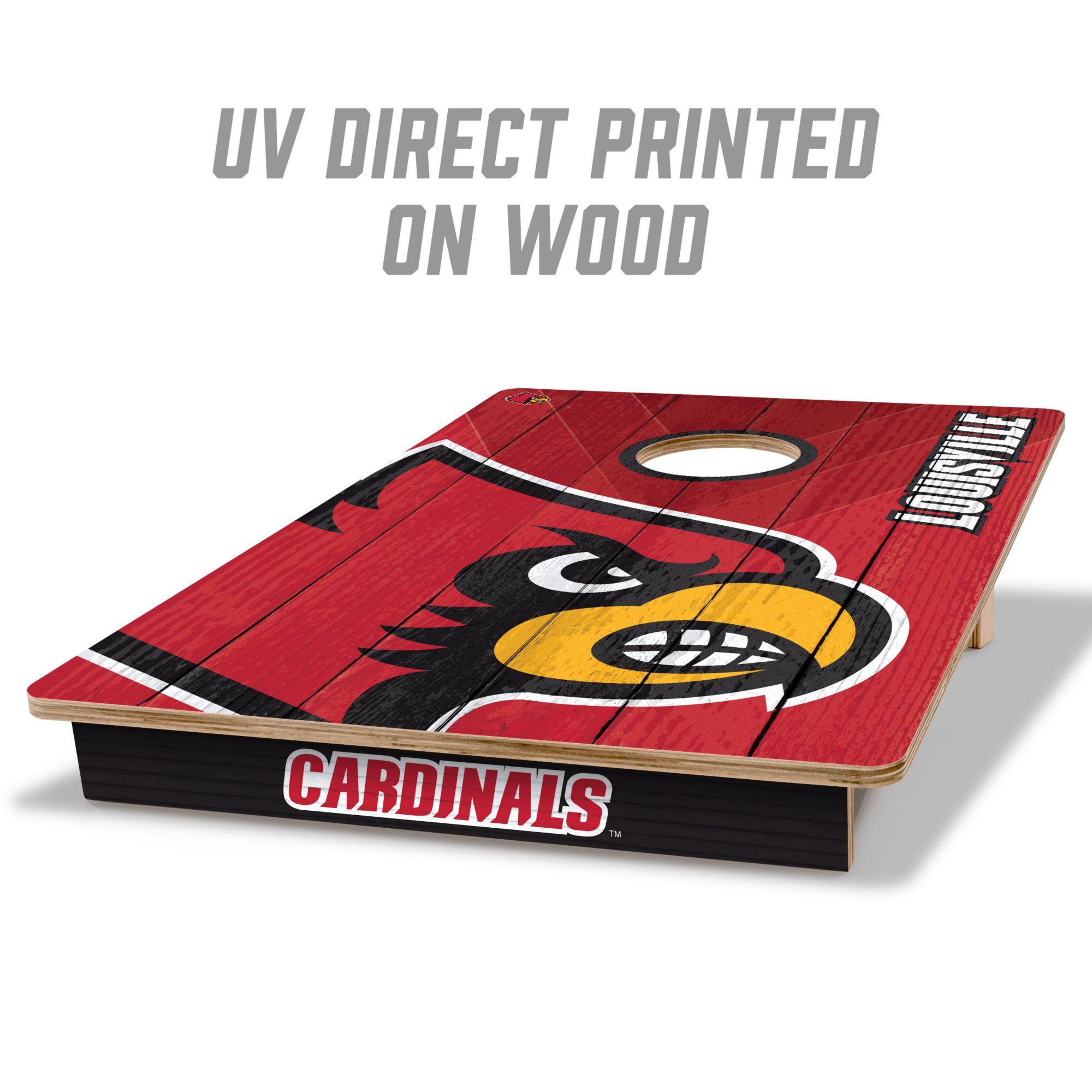 YouTheFan Louisville Cardinals 2' x 3' Cornhole Boards product image