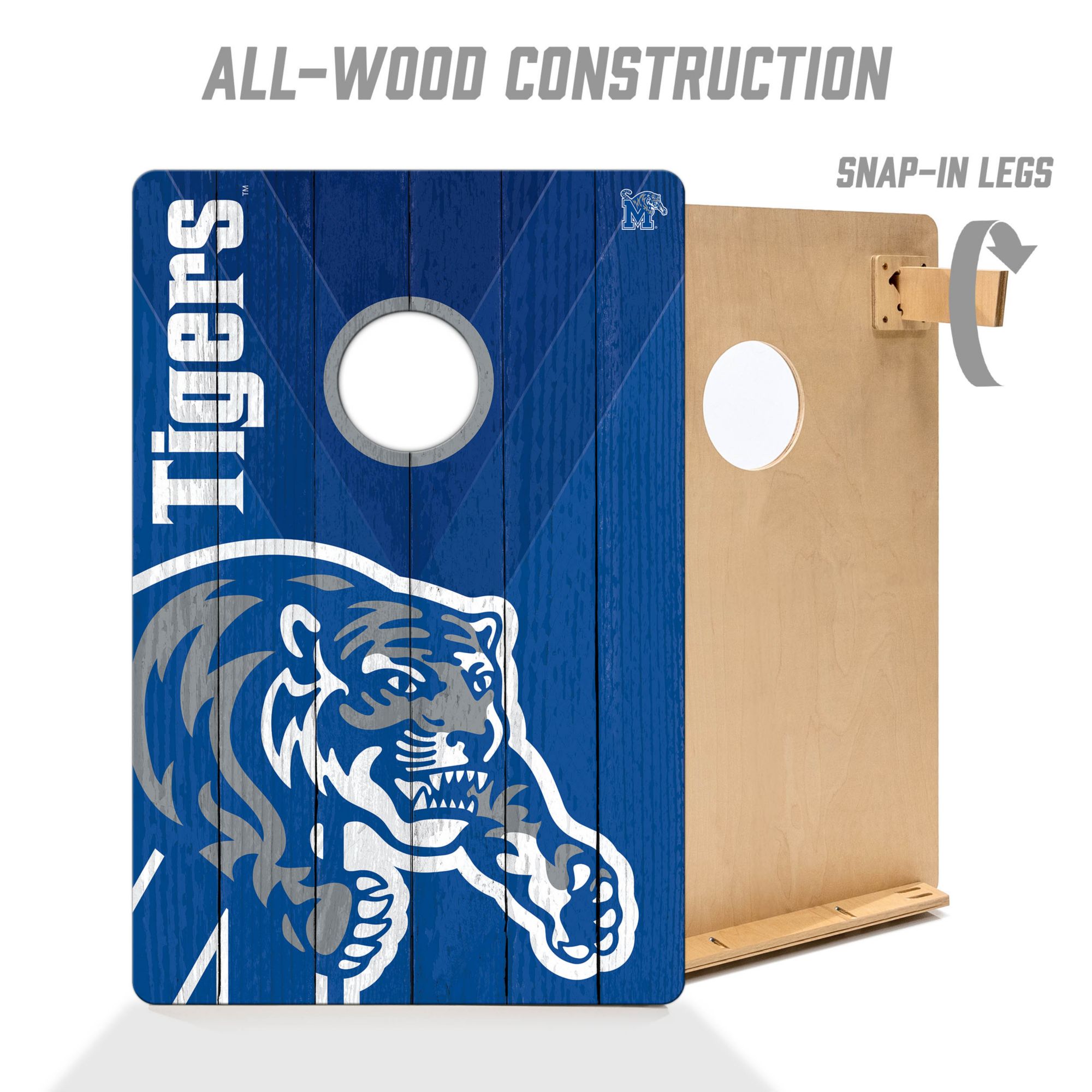YouTheFan Memphis Tigers 2' x 3' Cornhole Boards product image