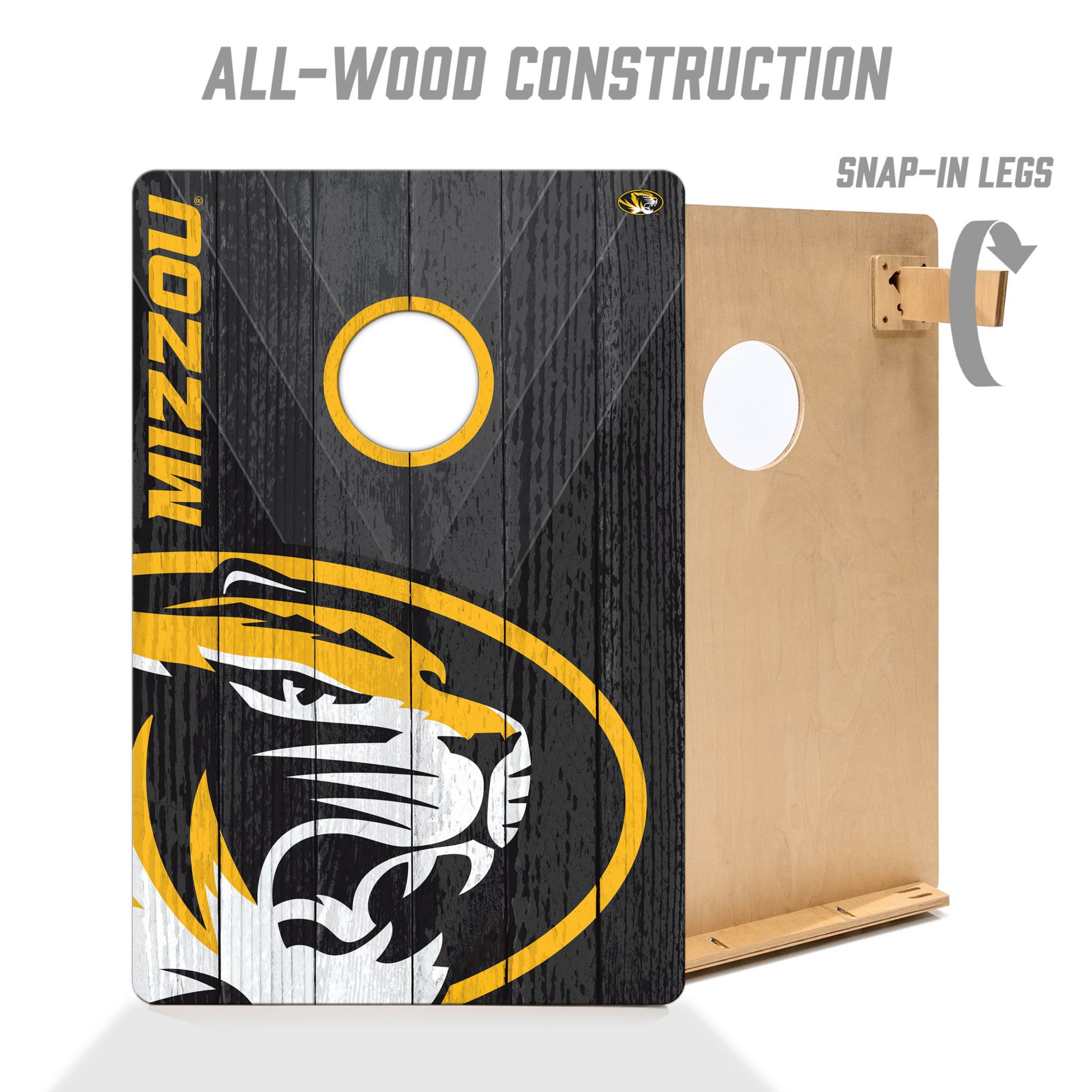 YouTheFan Missouri Tigers 2' x 3' Cornhole Boards product image