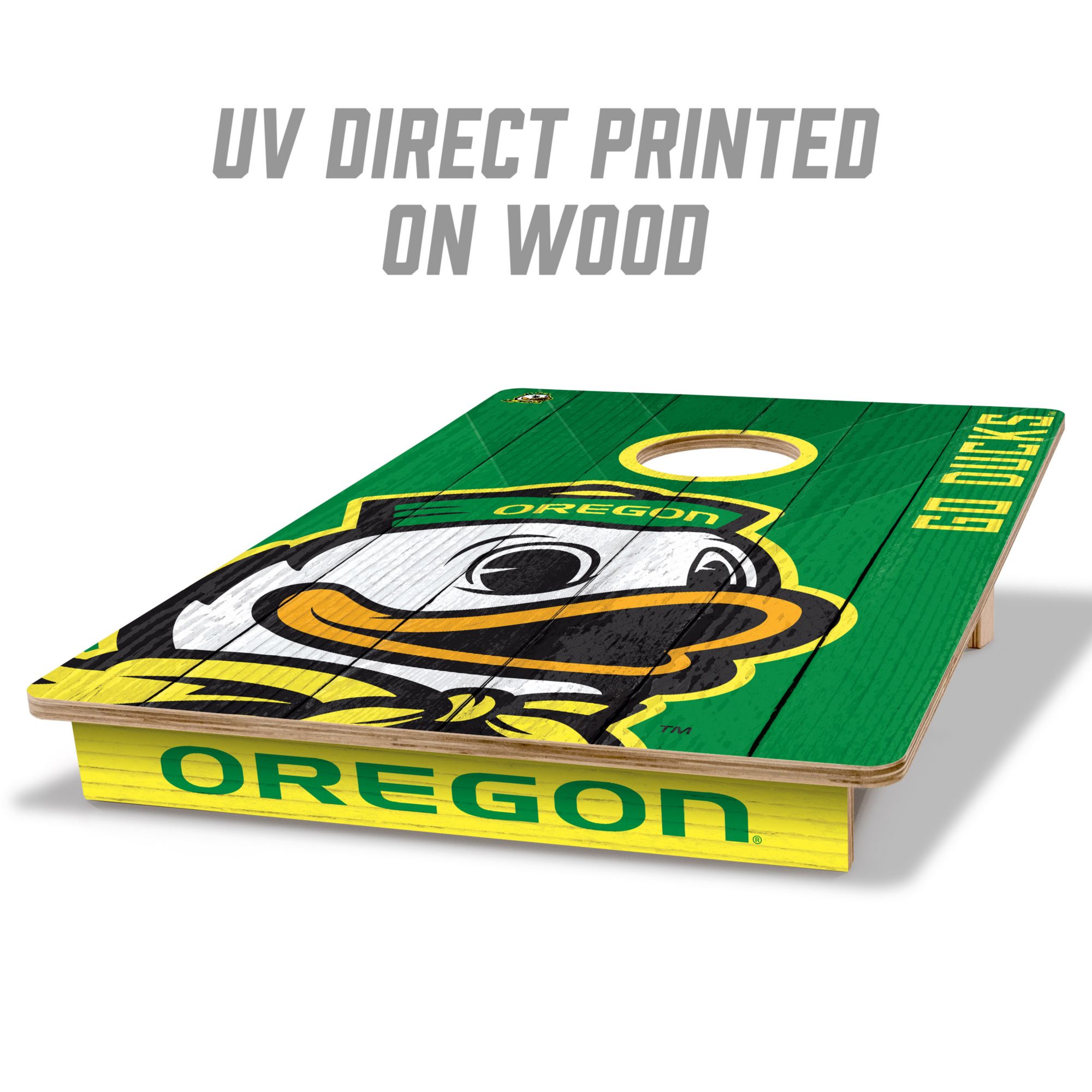 YouTheFan Oregon Ducks 2' x 3' Cornhole Boards product image