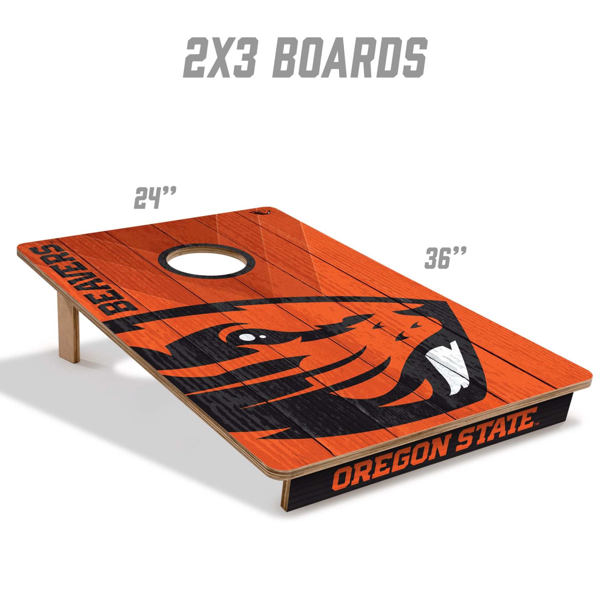 YouTheFan Oregon State Beavers 2' x 3' Cornhole Boards product image