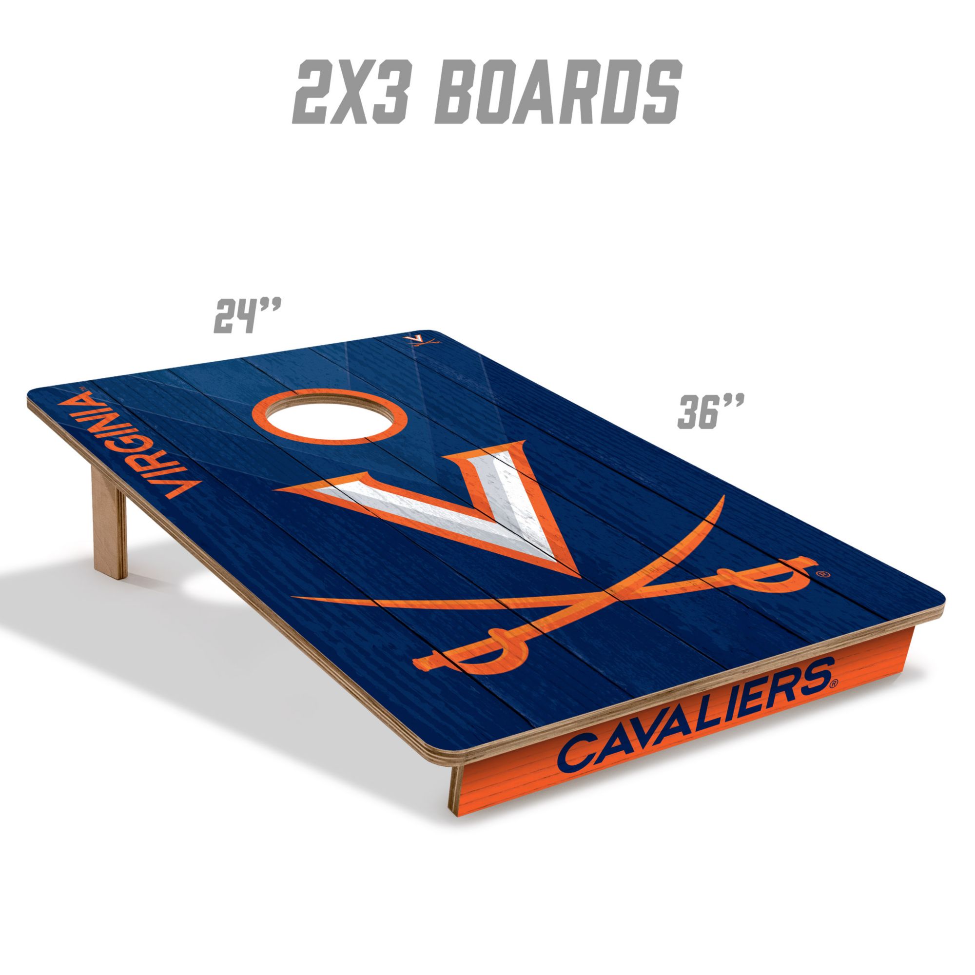 YouTheFan Virginia Cavaliers 2' x 3' Cornhole Boards product image
