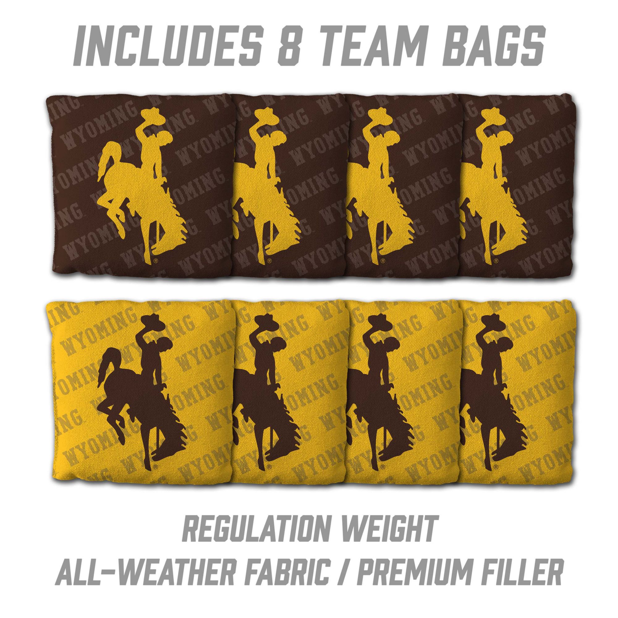 YouTheFan Wyoming Cowboys 2' x 3' Cornhole Boards product image