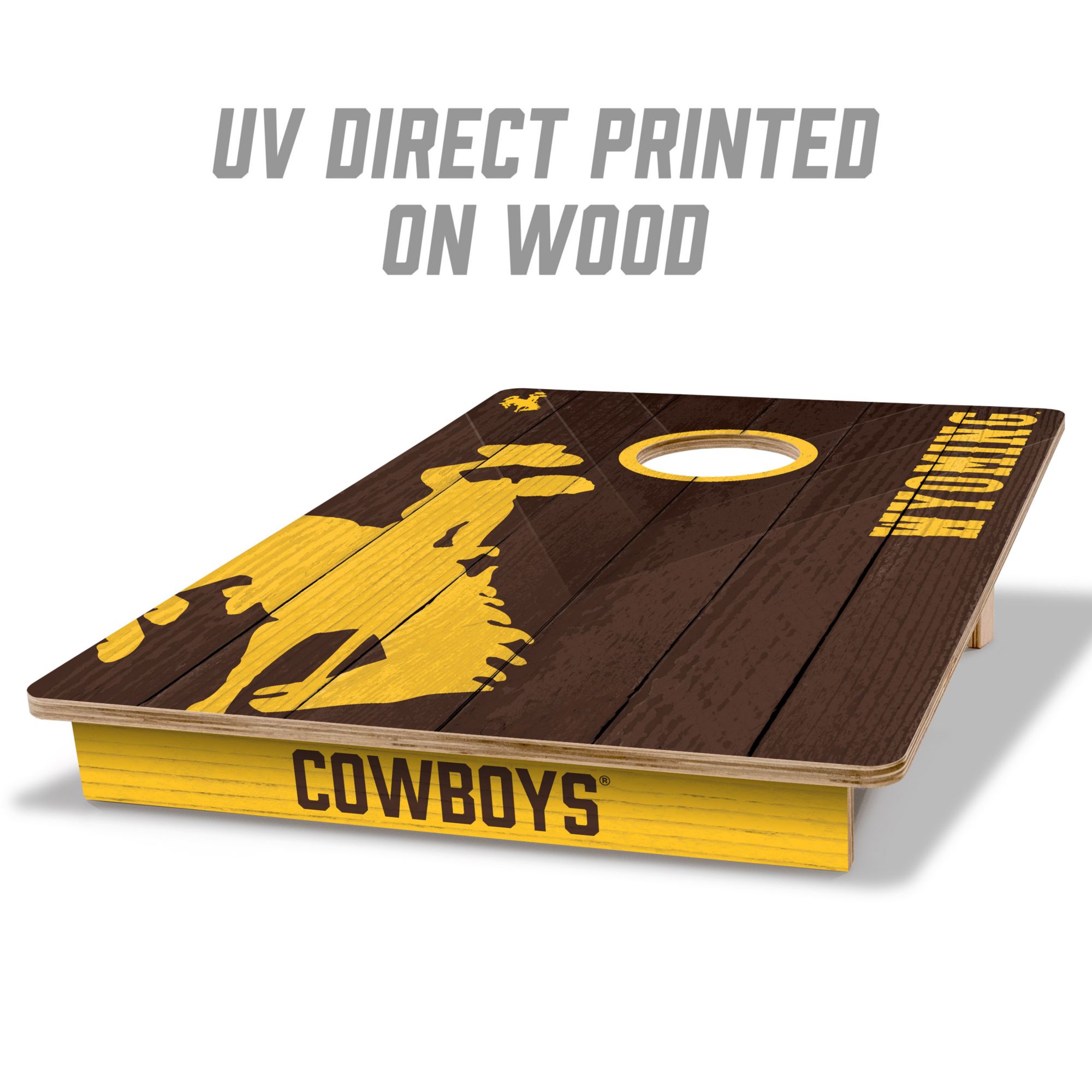 YouTheFan Wyoming Cowboys 2' x 3' Cornhole Boards product image