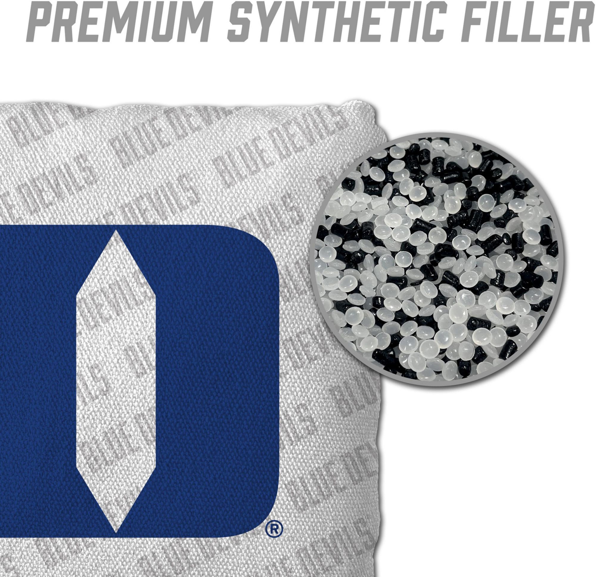 YouTheFan Duke Blue Devils White Cornhole Bean Bag Set product image