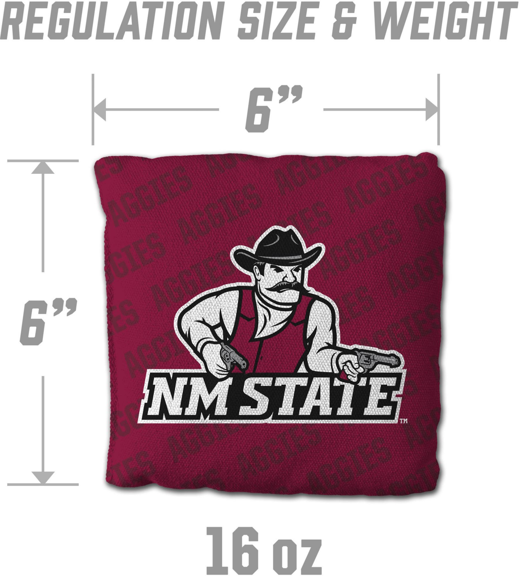 YouTheFan New Mexico State Aggies Maroon 4-Pack Cornhole Bean Bag Set product image
