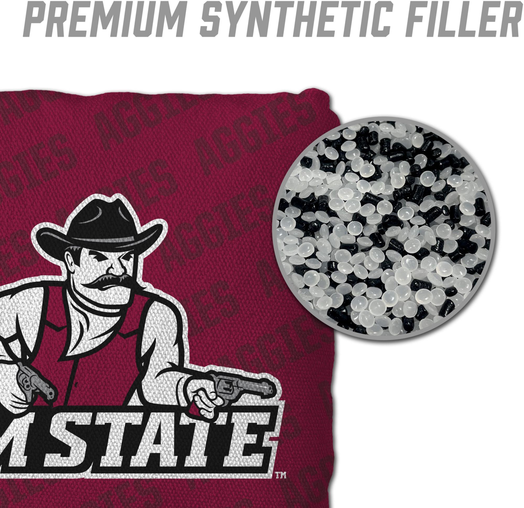 YouTheFan New Mexico State Aggies Maroon 4-Pack Cornhole Bean Bag Set product image