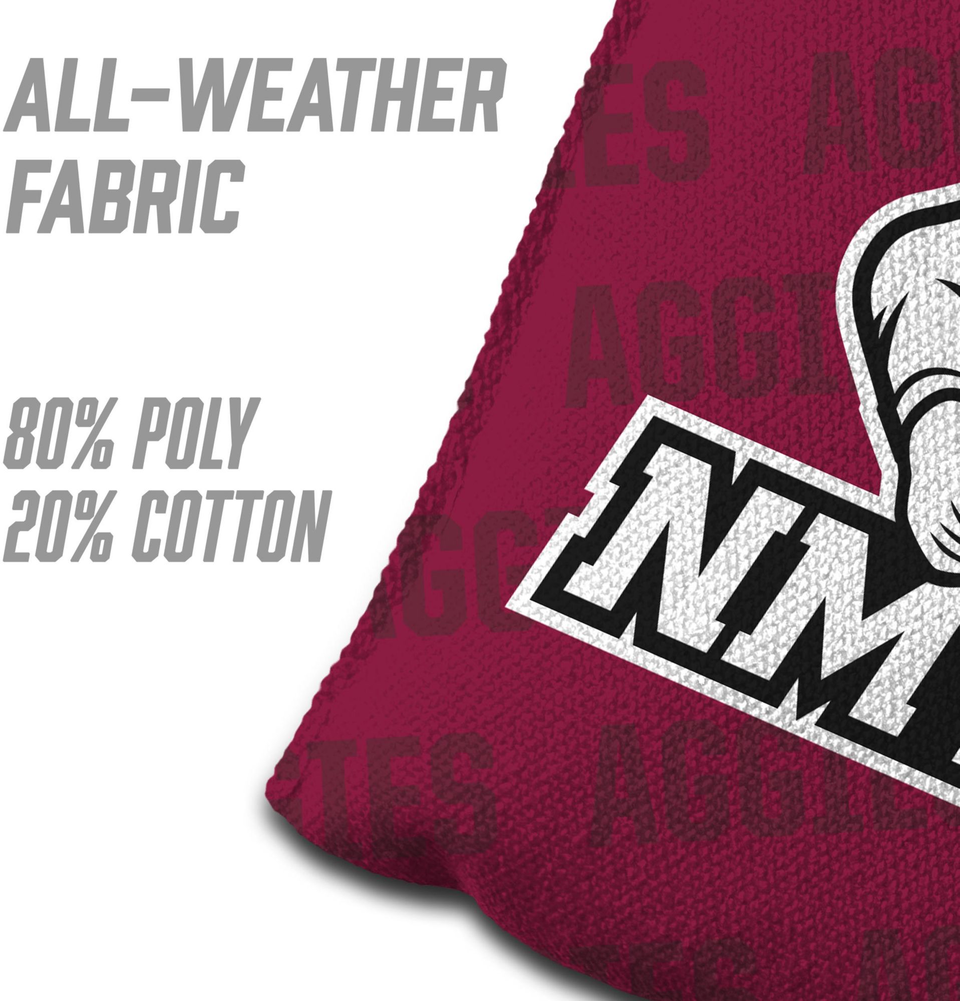 YouTheFan New Mexico State Aggies Maroon 4-Pack Cornhole Bean Bag Set product image