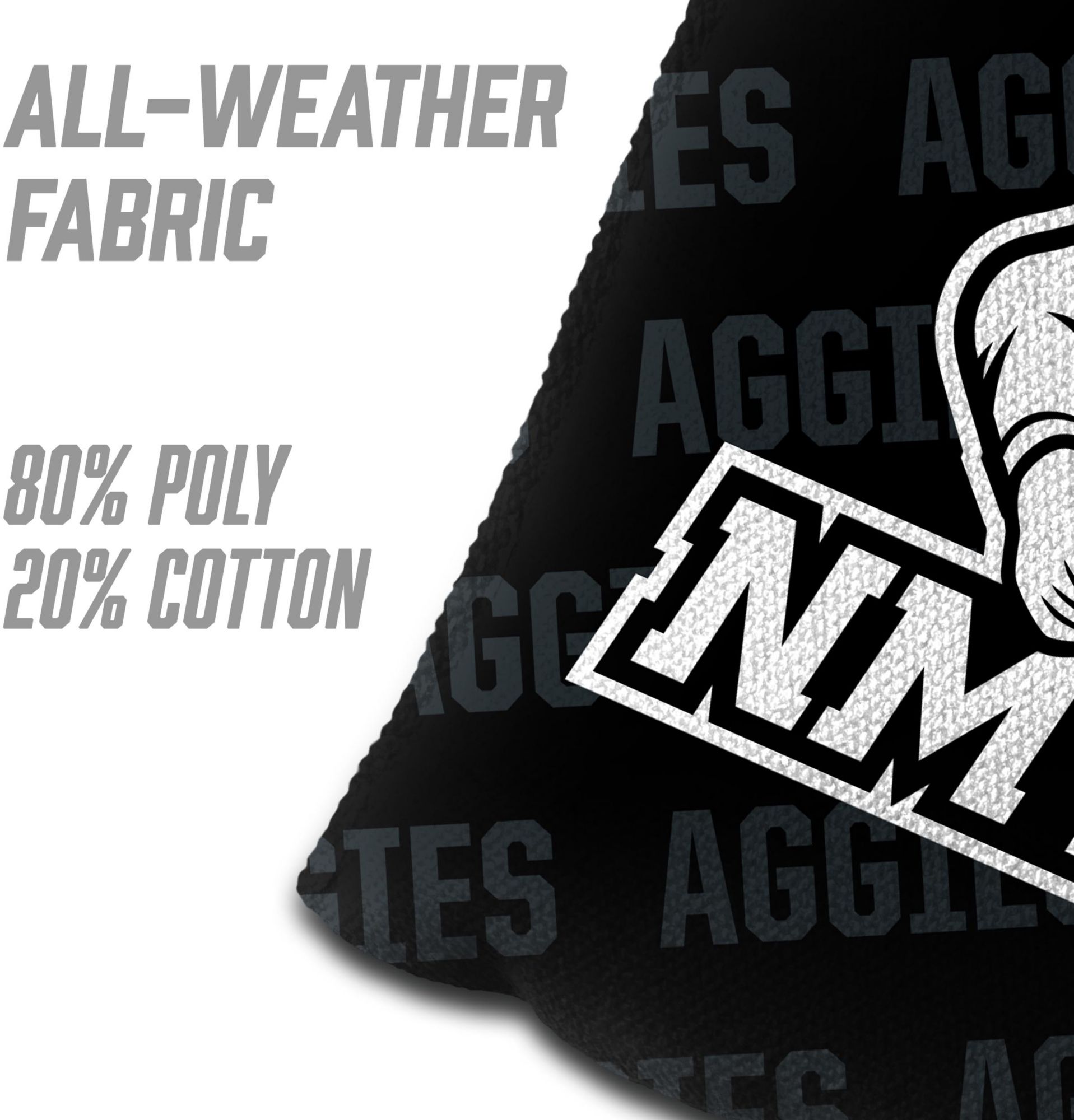 YouTheFan New Mexico State Aggies Black 4-Pack Cornhole Bean Bag Set product image