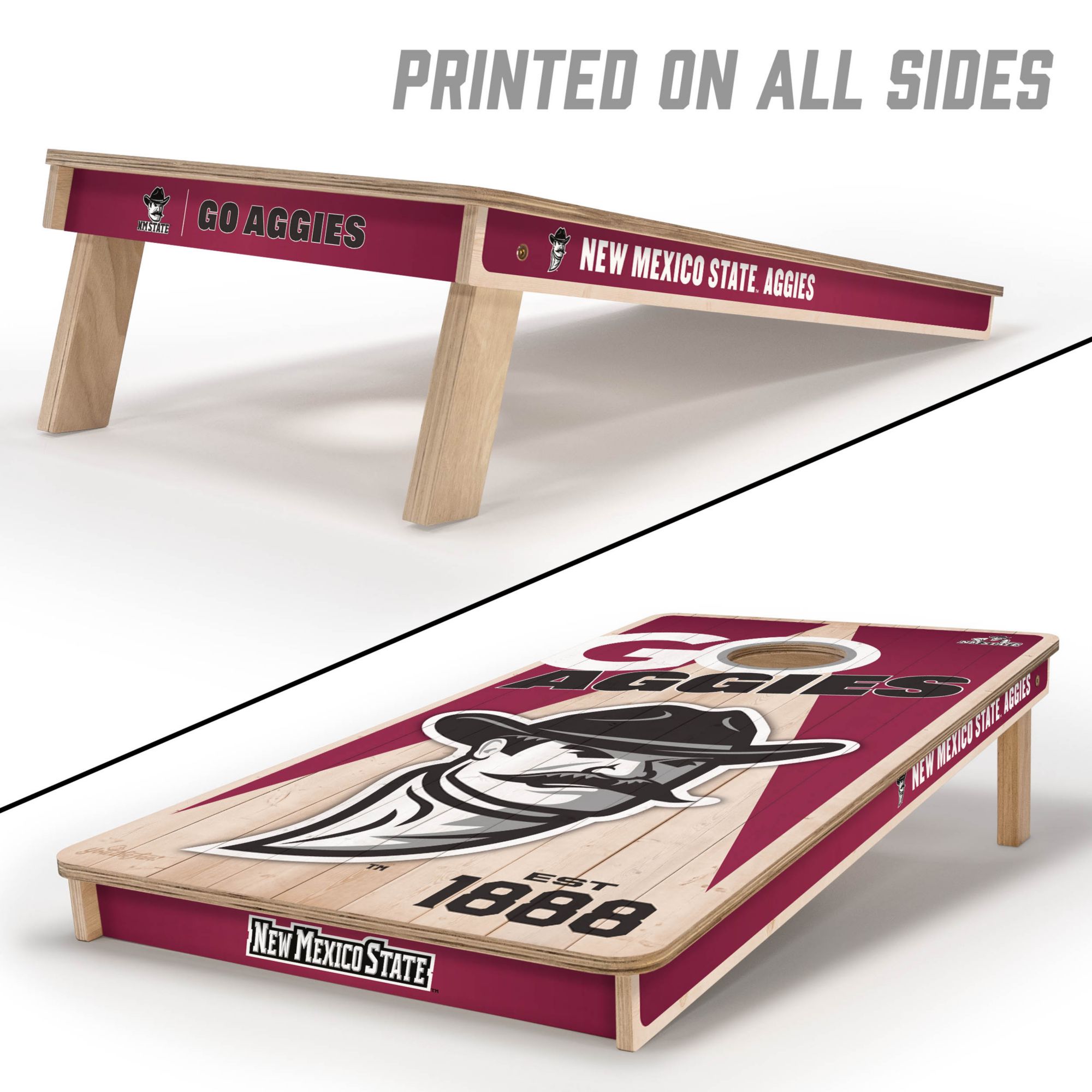 YouTheFan New Mexico State Aggies 2' x 4' Cornhole Boards product image