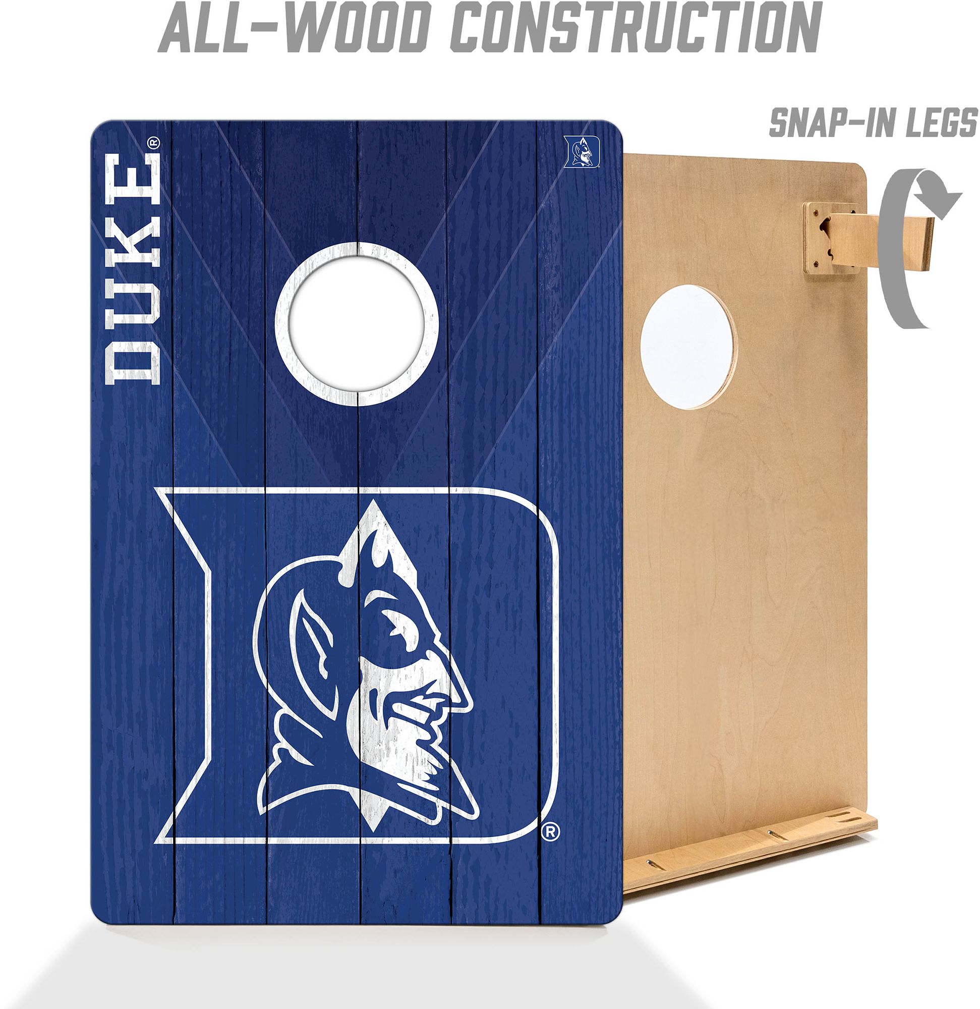 YouTheFan Duke Blue Devils 2' x 3' Cornhole Boards product image