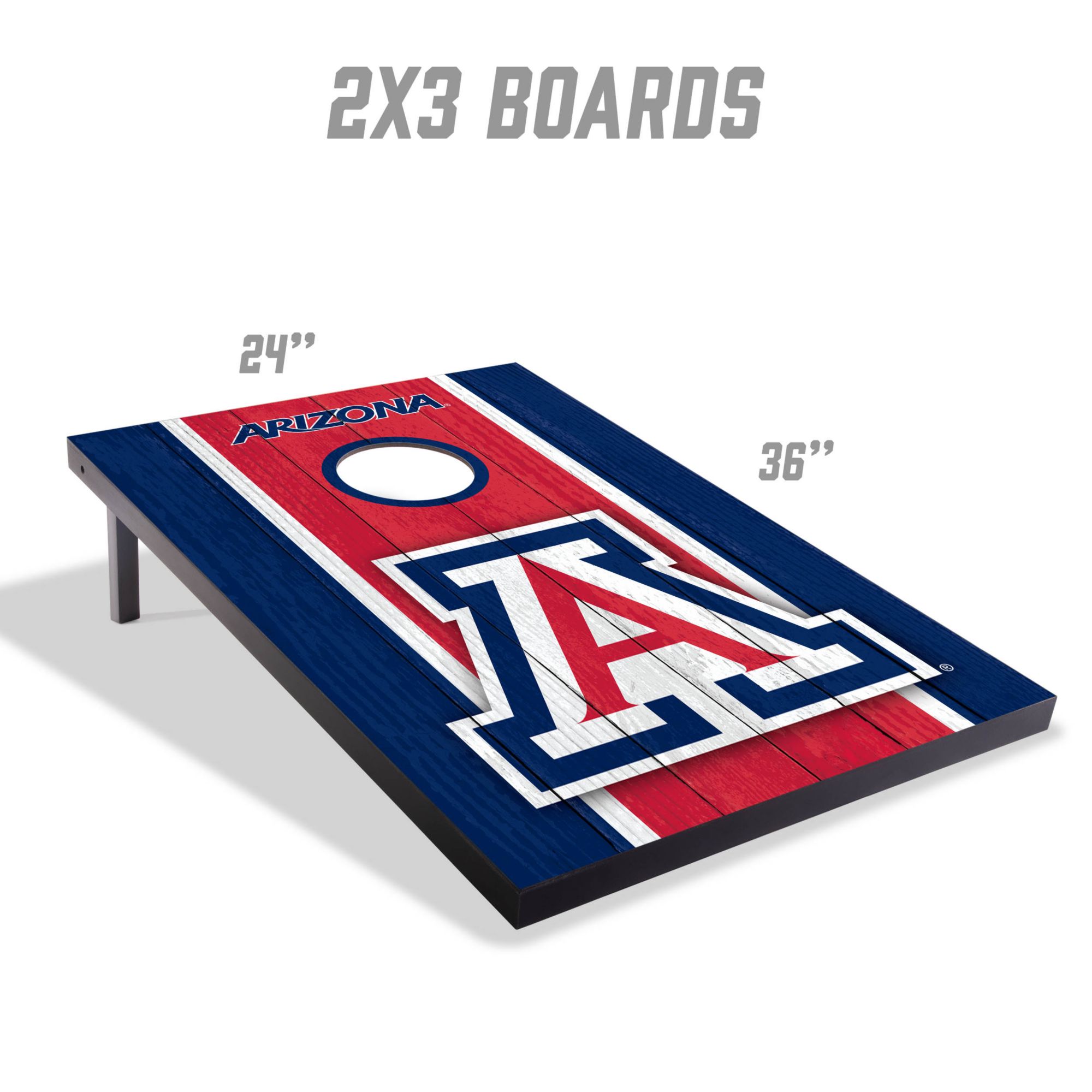 YouTheFan Arizona Wildcats 2' x 3' MDF Cornhole Boards product image