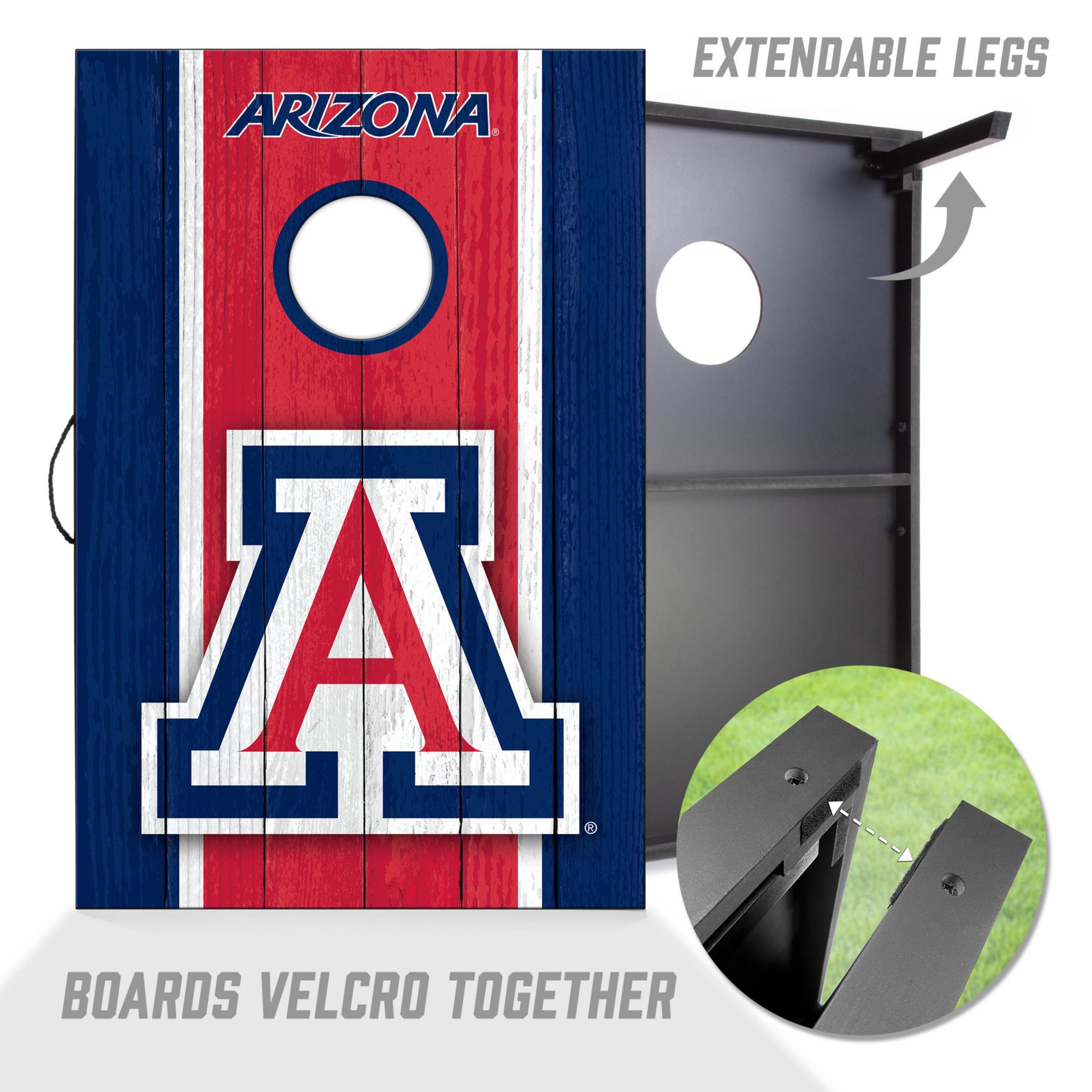 YouTheFan Arizona Wildcats 2' x 3' MDF Cornhole Boards product image