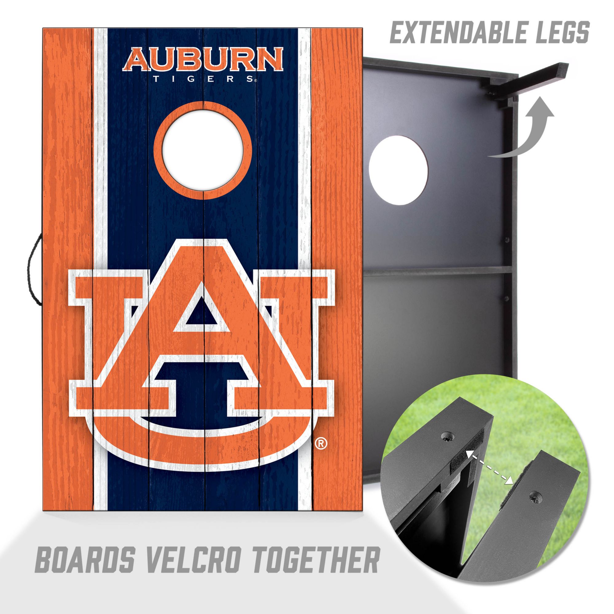 YouTheFan Auburn Tigers 2' x 3' MDF Cornhole Boards product image