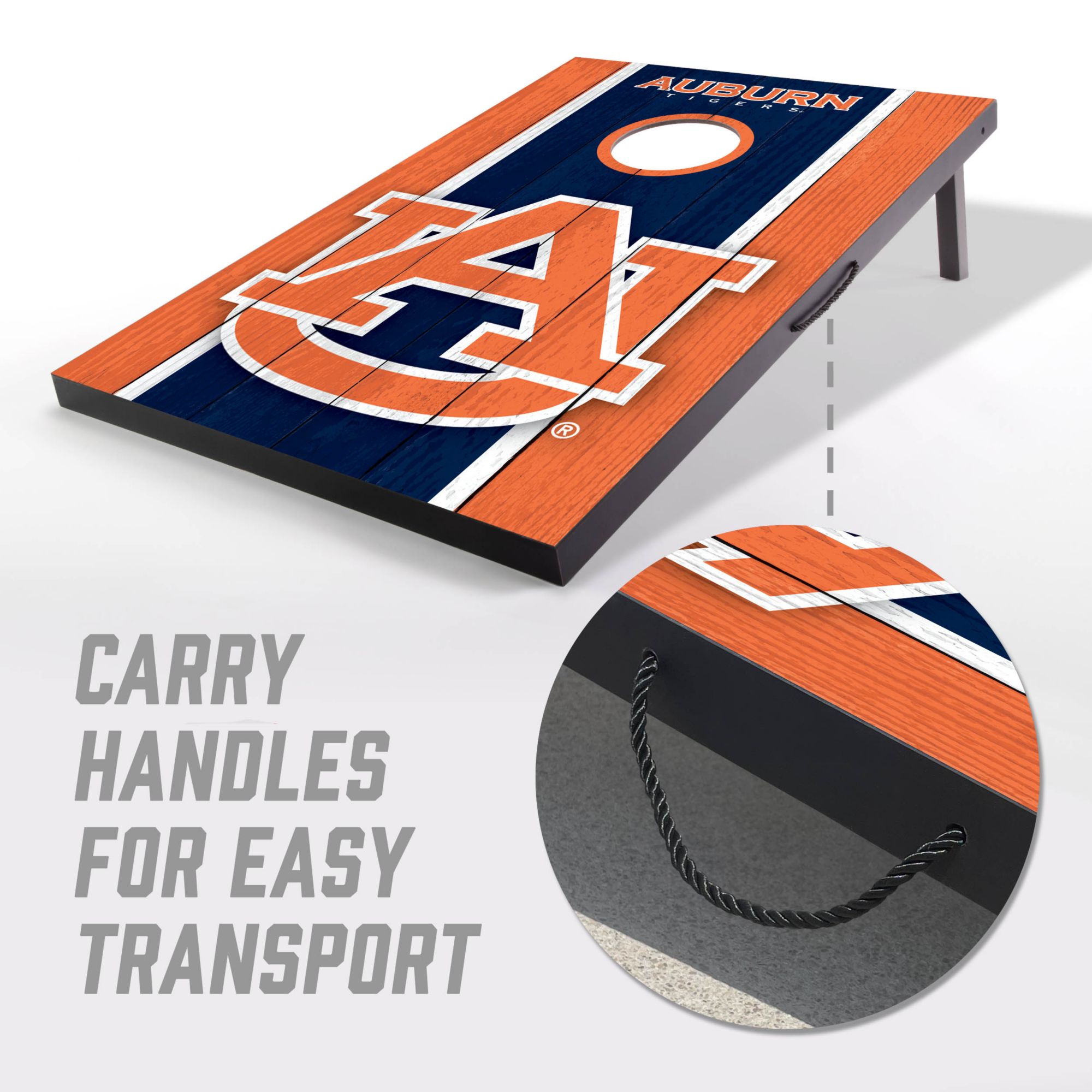 YouTheFan Auburn Tigers 2' x 3' MDF Cornhole Boards product image
