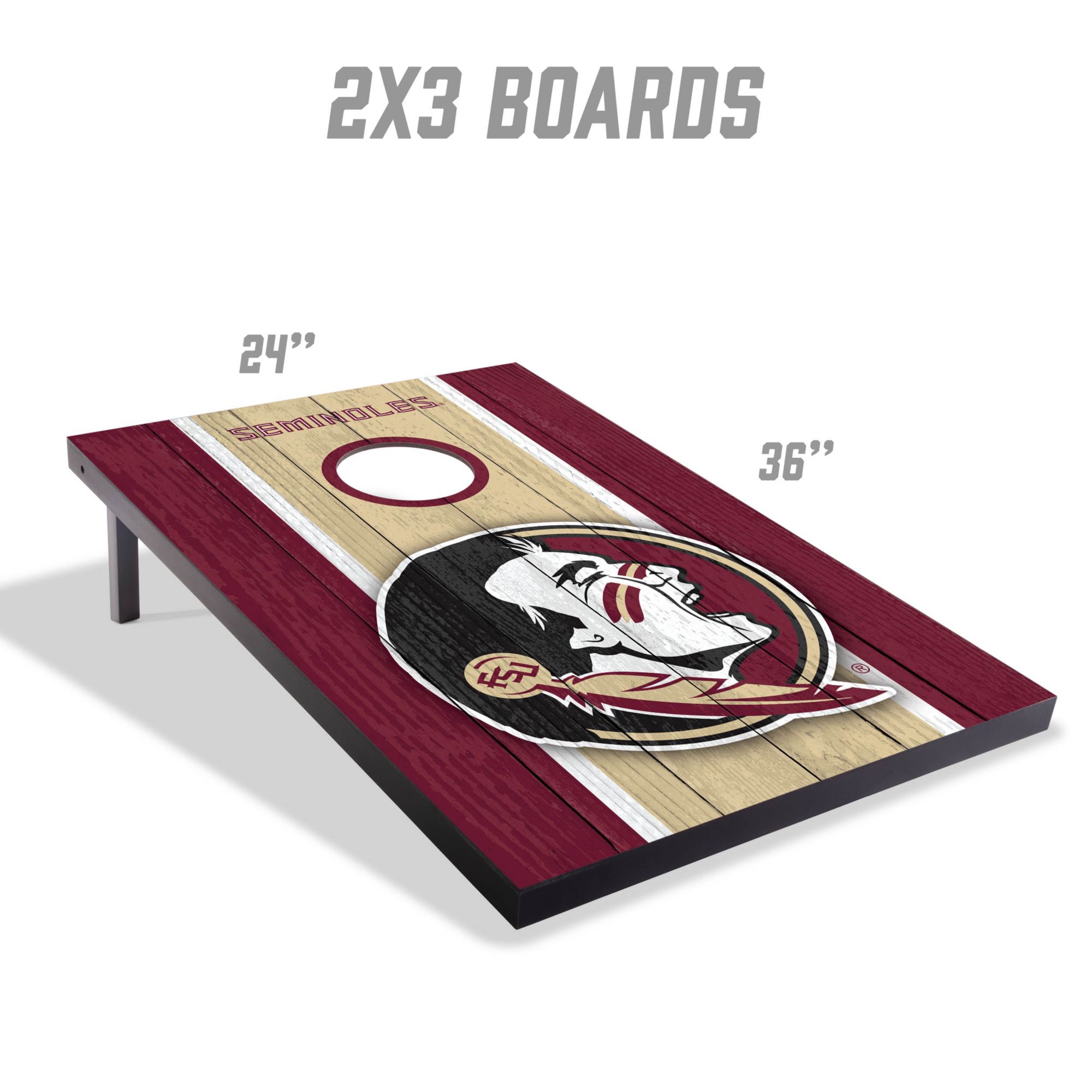 YouTheFan Florida State Seminoles 2' x 3' MDF Cornhole Boards product image