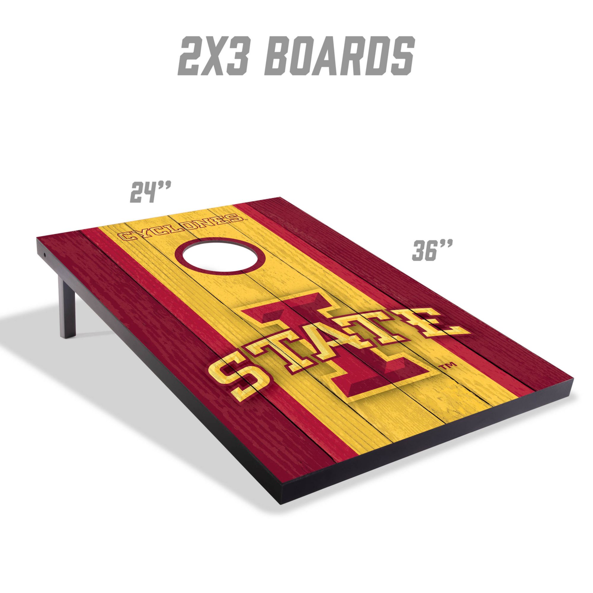 YouTheFan Iowa State Cyclones 2' x 3' MDF Cornhole Boards product image