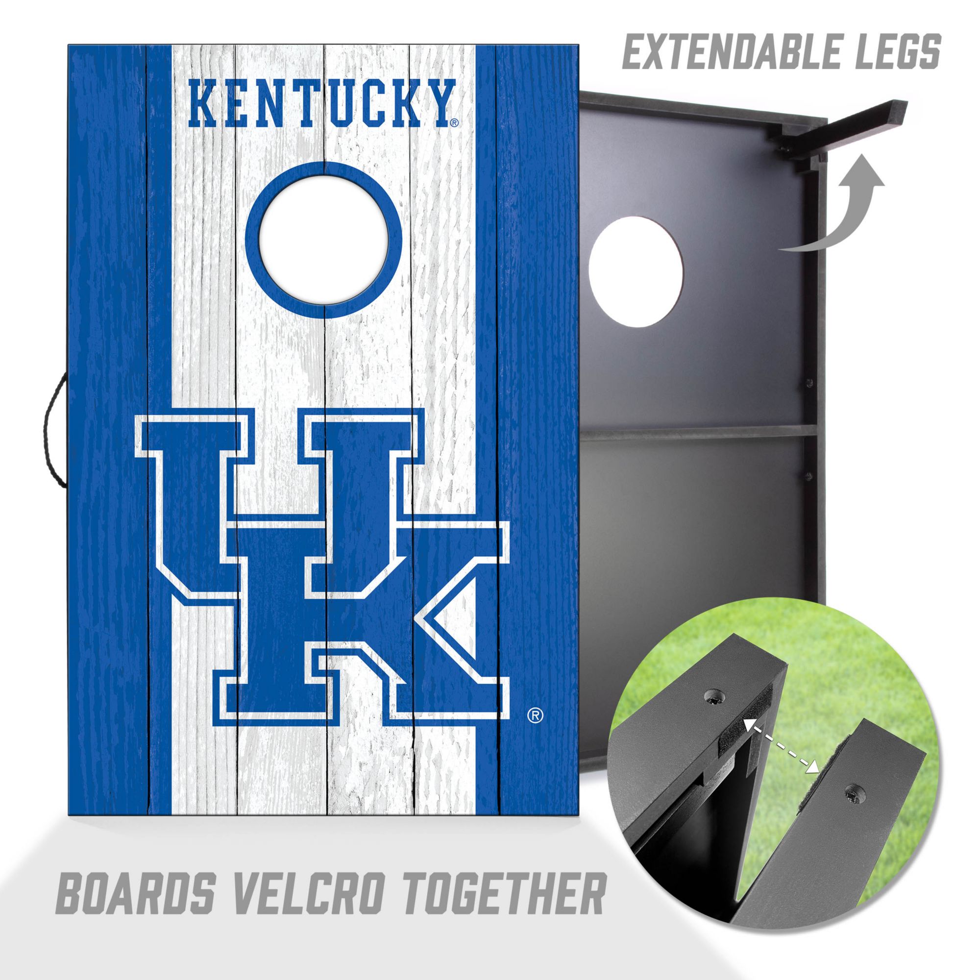 YouTheFan Kentucky Wildcats 2' x 3' MDF Cornhole Boards product image