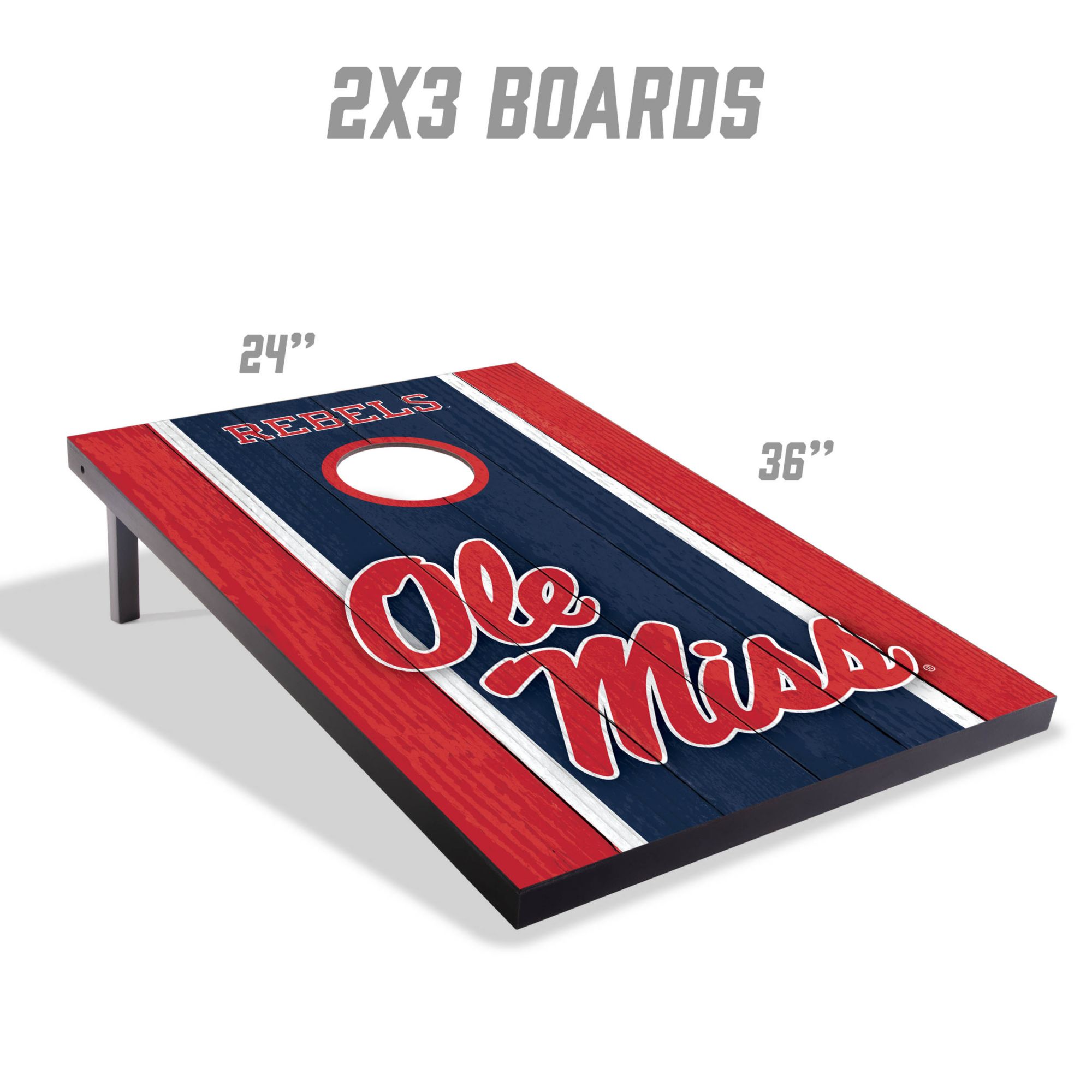 YouTheFan Mississippi College Choctaws 2' x 3' MDF Cornhole Boards product image
