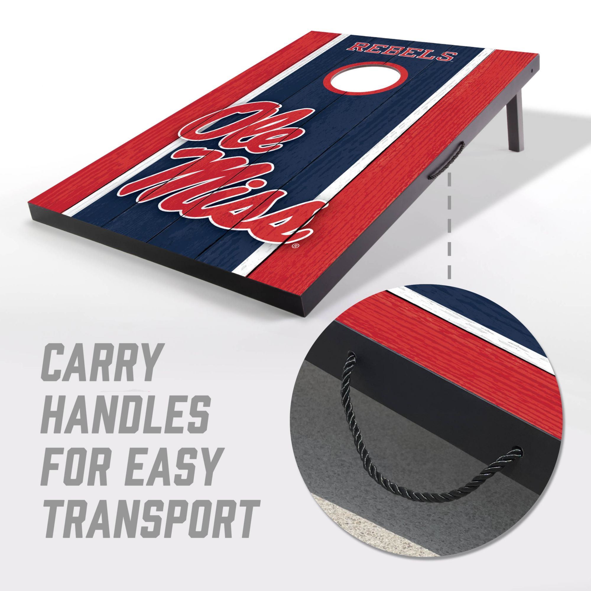 YouTheFan Mississippi College Choctaws 2' x 3' MDF Cornhole Boards product image