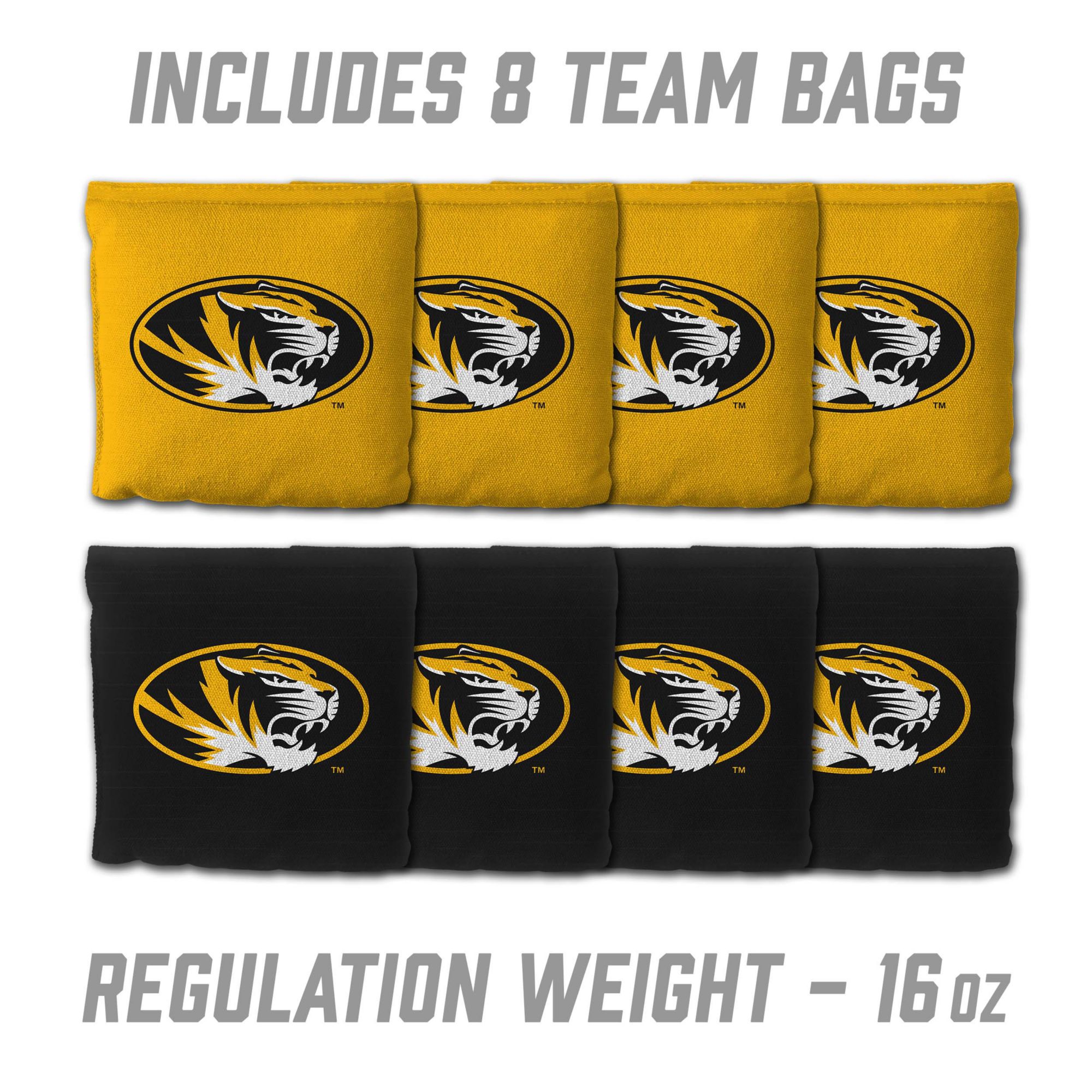 YouTheFan Missouri Tigers 2' x 3' MDF Cornhole Boards product image