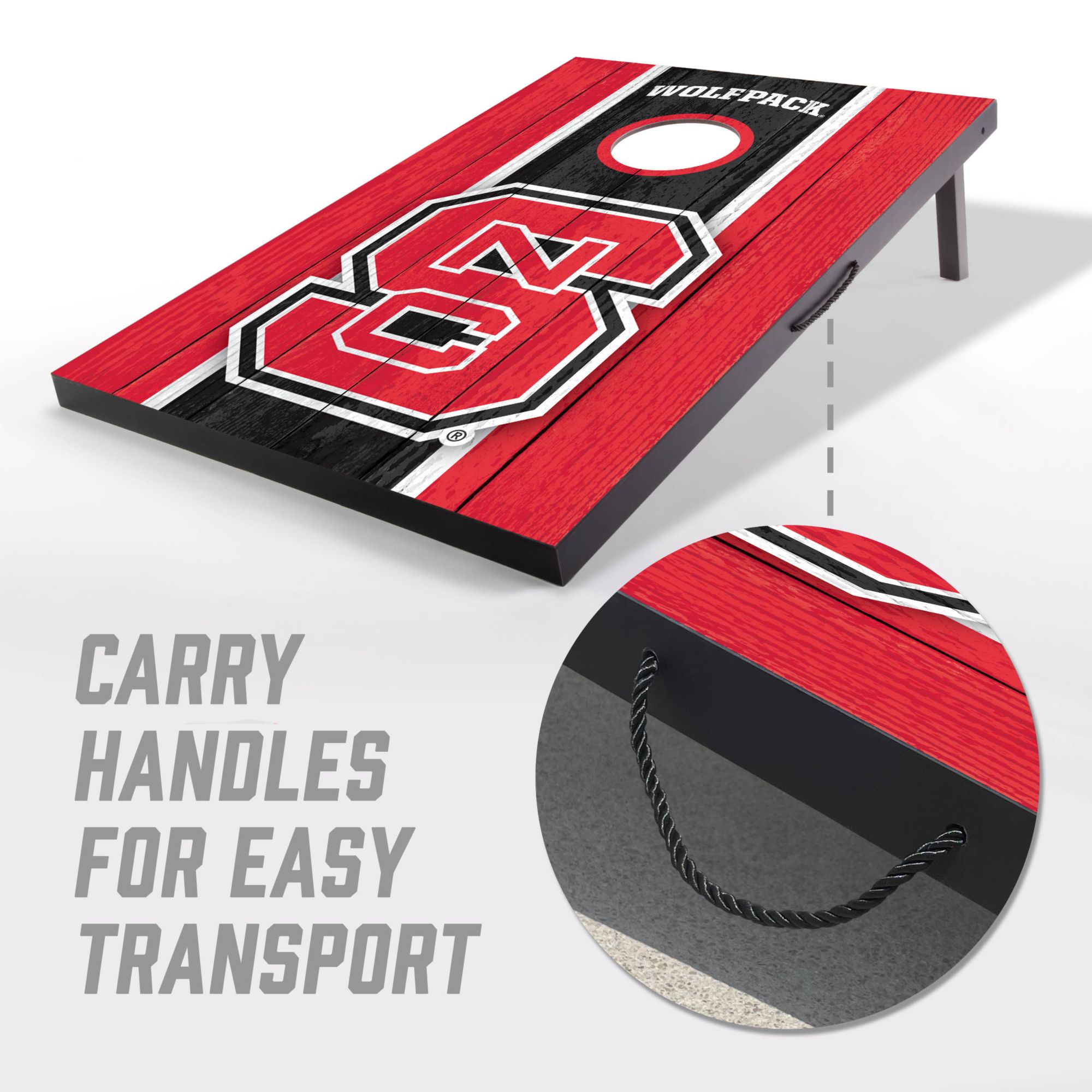 YouTheFan North Carolina State Wolfpack 2' x 3' MDF Cornhole Boards product image