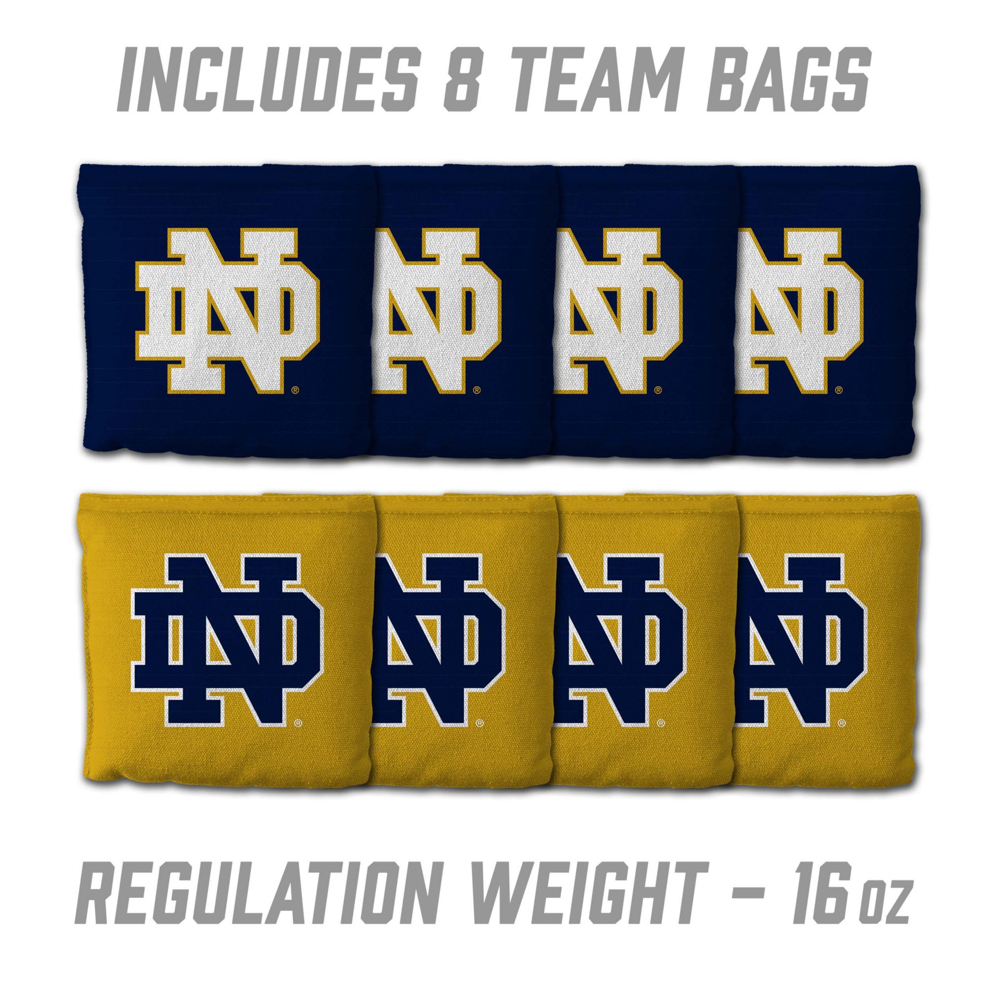 YouTheFan Notre Dame Fighting Irish 2' x 3' MDF Cornhole Boards product image