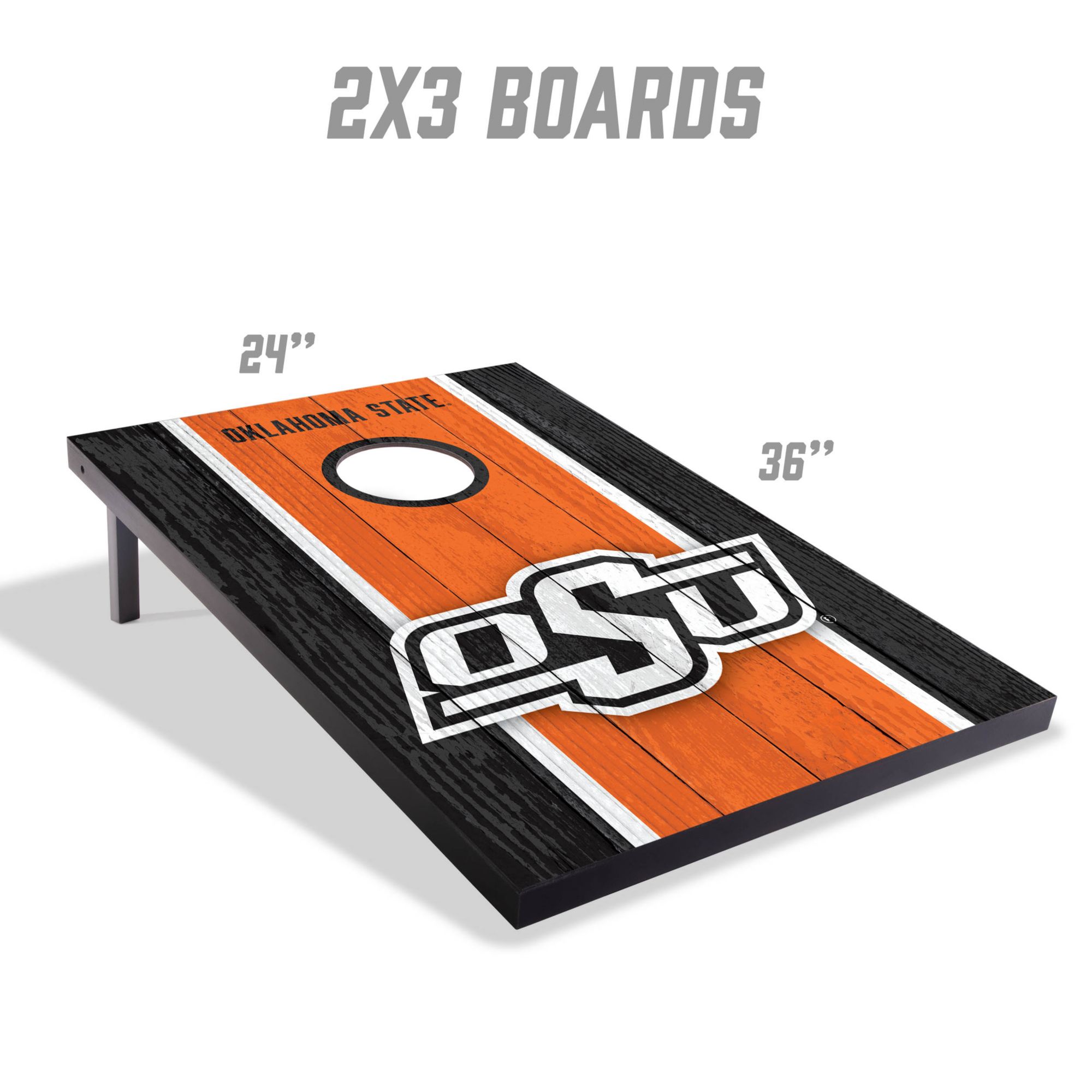 YouTheFan Oklahoma State Cowboys 2' x 3' MDF Cornhole Boards product image